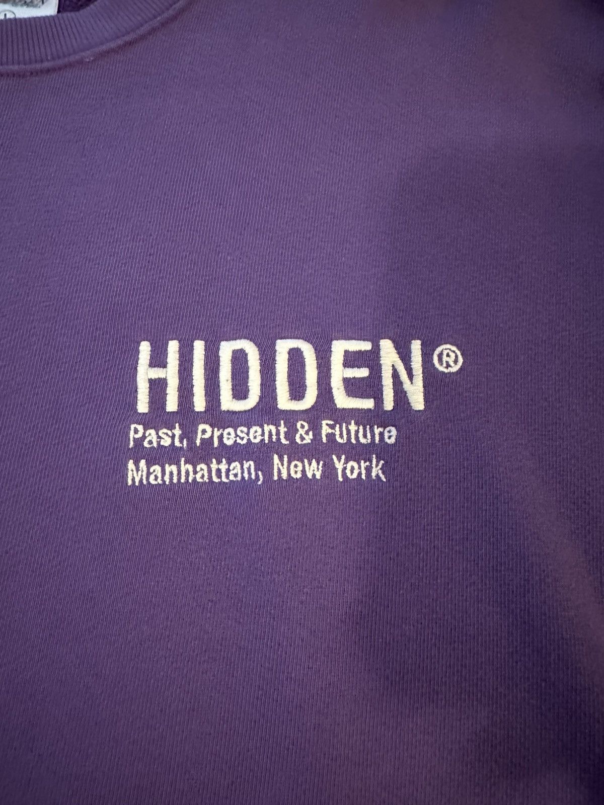 HIDDEN Hidden NY Past, Present, Future Crewneck Size US L / EU 52-54 / 3 - 2 Thumbnail