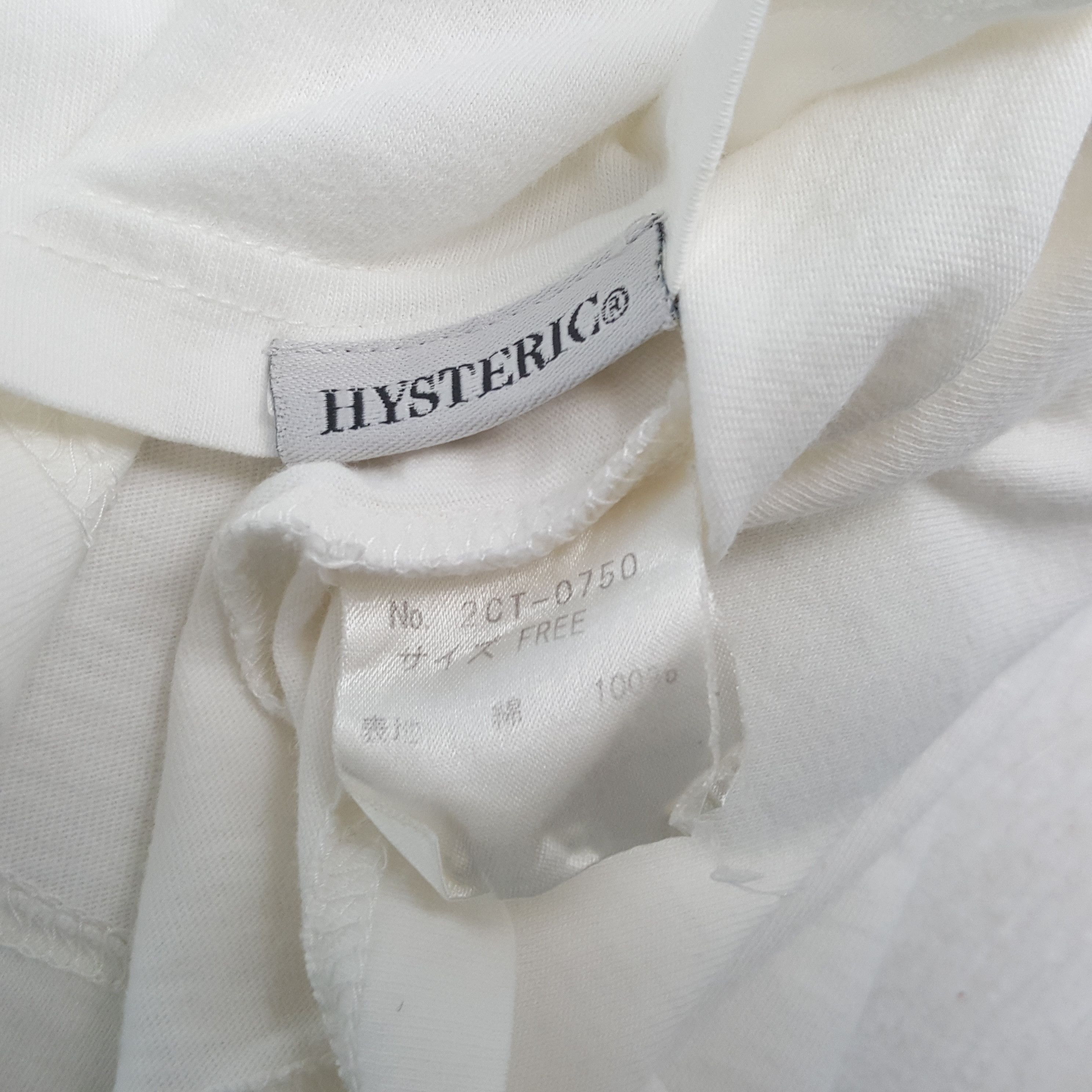 Hysteric Glamour HYSTERIC GLAMOUR Japanese Brand Streetwear Tshirt Size XXS / US 00 / IT 34 - 6 Thumbnail