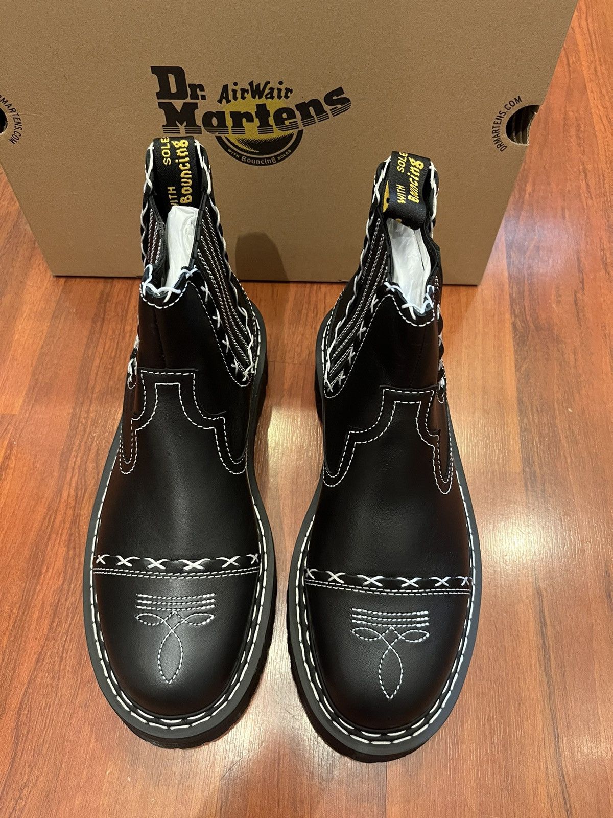Dr. Martens 2976 GOTHIC AMERICANA PLATFORM CHELSEA Size US 5 / EU 37 - 8 Thumbnail