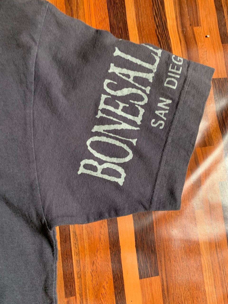 Vintage usa made Boneslamander Skateboard vintage shirt Size US L / EU 52-54 / 3 - 4 Thumbnail