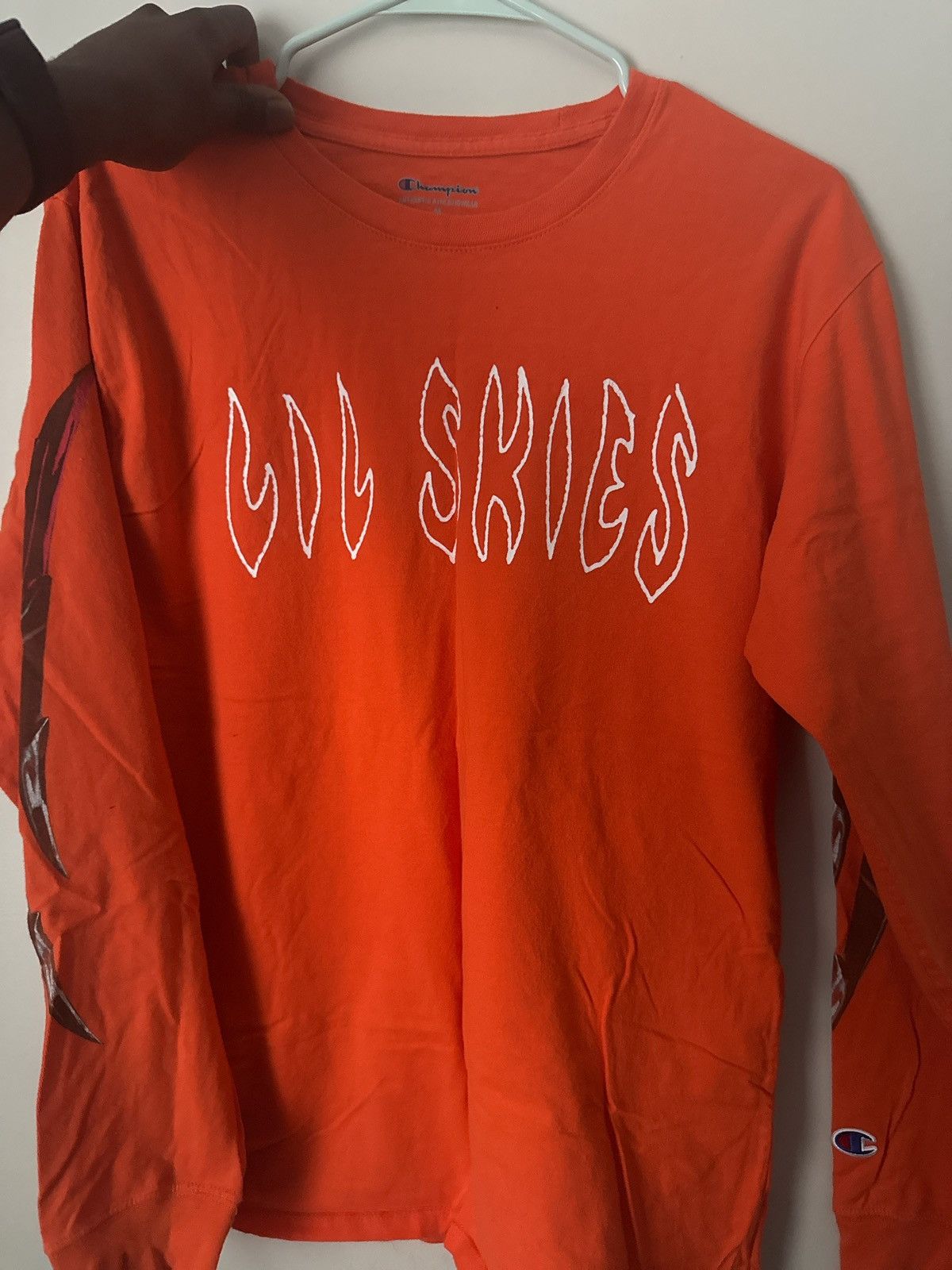 Other Lil Skies Orange Long Sleeve Shirt Size US M / EU 48-50 / 2 - 2 Thumbnail