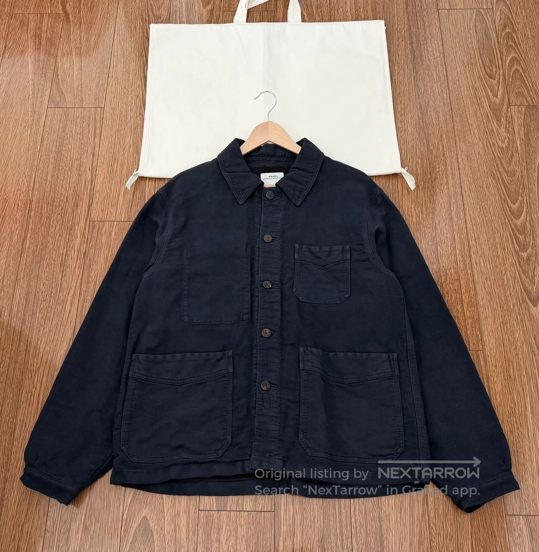 Visvim Visvim Travail Coverall Moleskin Jacket. Size US L / EU 52-54 / 3 - 1 Thumbnail