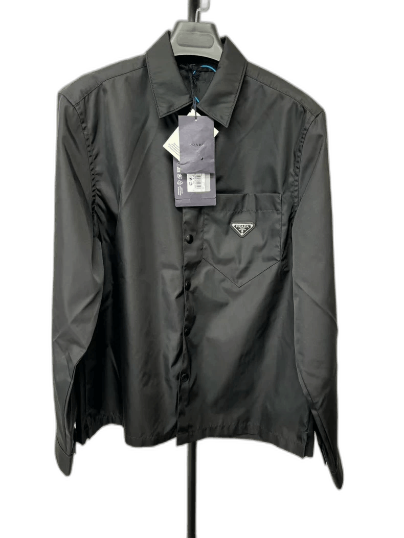 Prada prada re-nylon logo long sleeve jacket Size US S / EU 44-46 / 1 - 1 Thumbnail