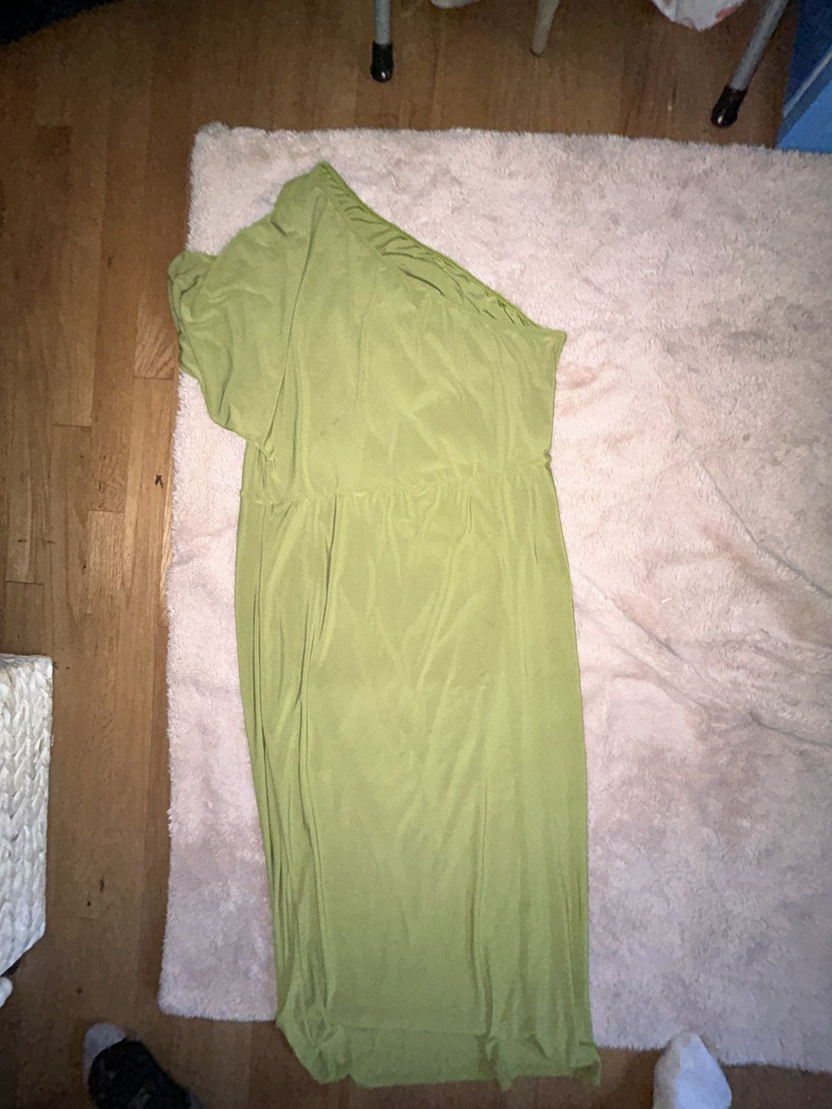 Fashion Nova Fashion nova dress dark green off the shoulder Size M / US 6-8 / IT 42-44 - 3 Thumbnail