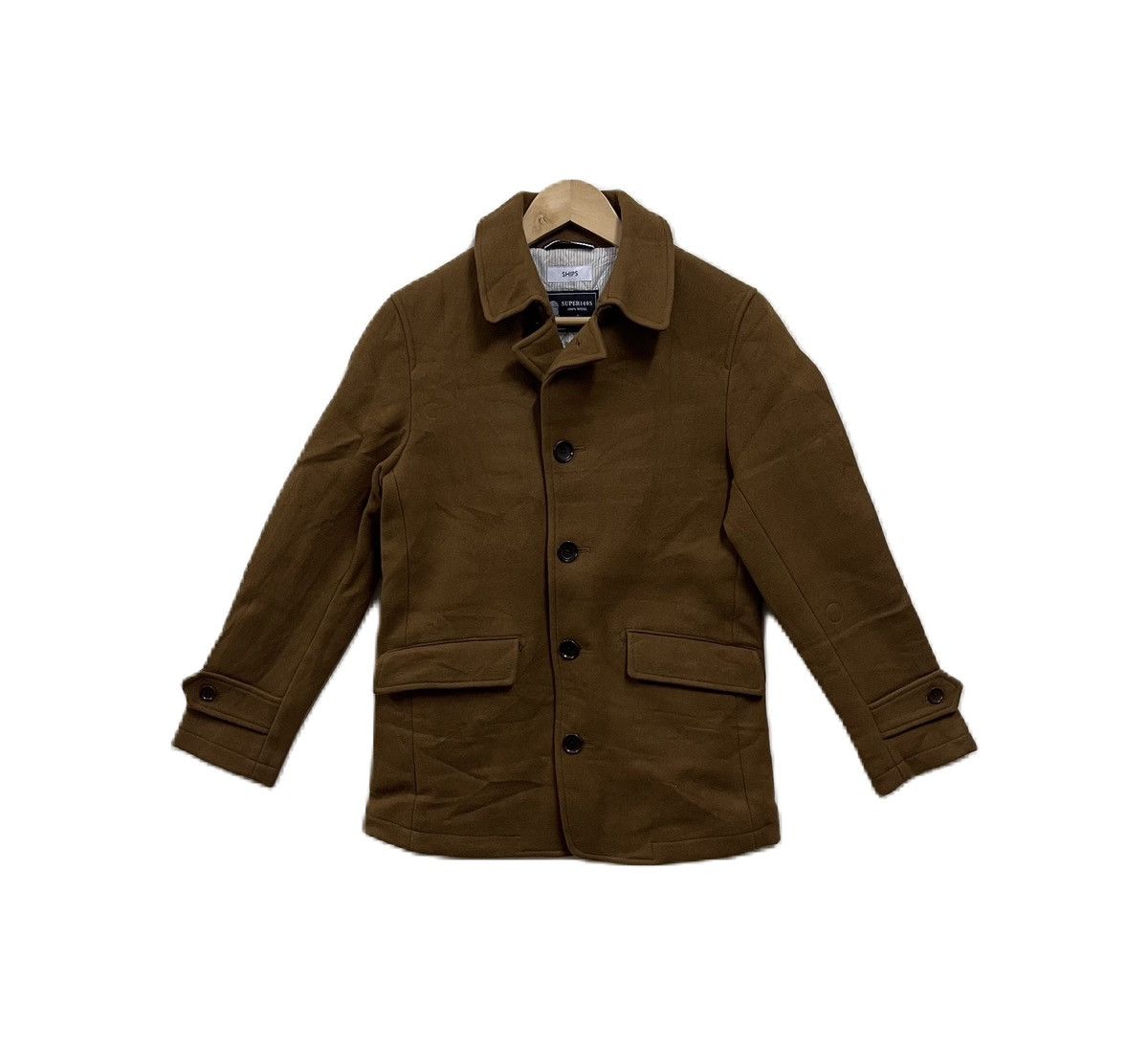 Japanese Brand Ships Wool Jacket Blazer Size M / US 6-8 / IT 42-44 - 1 Thumbnail