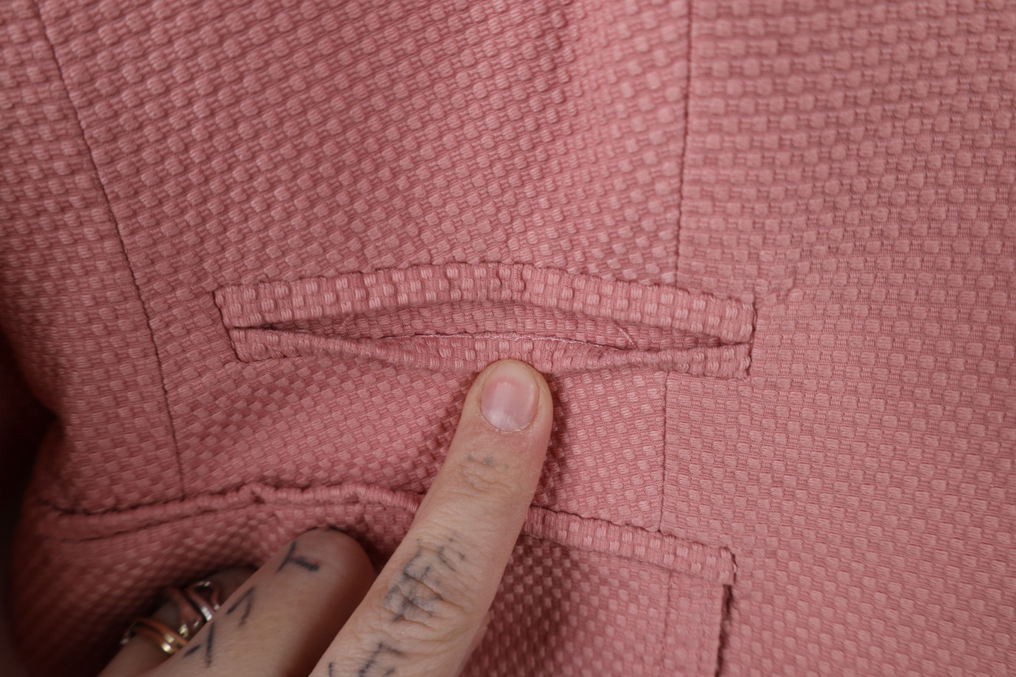 Banana Republic × Vintage Banana Republic Academy Blazer Jacket Suit Coat Pink Size L / US 10 / IT 46 - 7 Thumbnail
