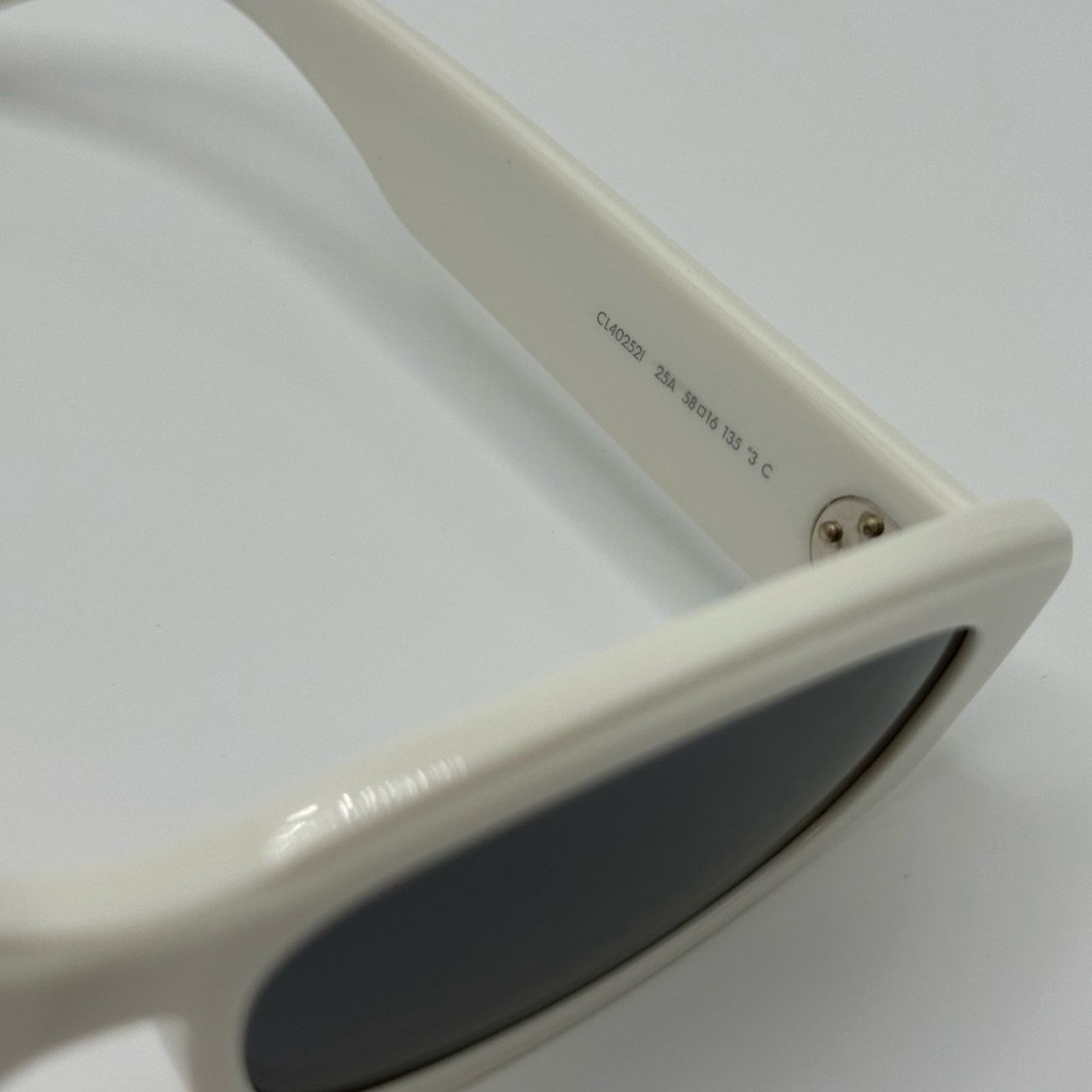 Celine NEW Celine Sunglasses CL40252I 5825A White Grey Women Size ONE SIZE - 8 Thumbnail