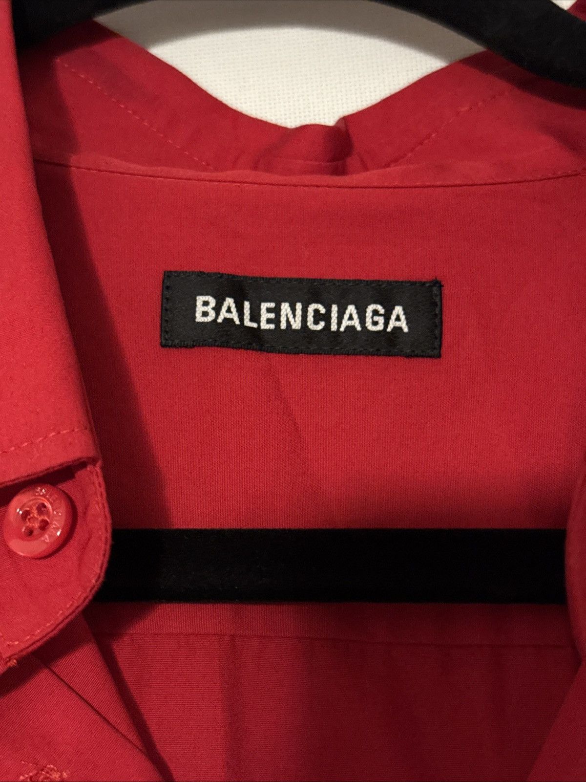 Balenciaga Balenciaga Back Logo Button Up Size US XL / EU 56 / 4 - 3 Thumbnail