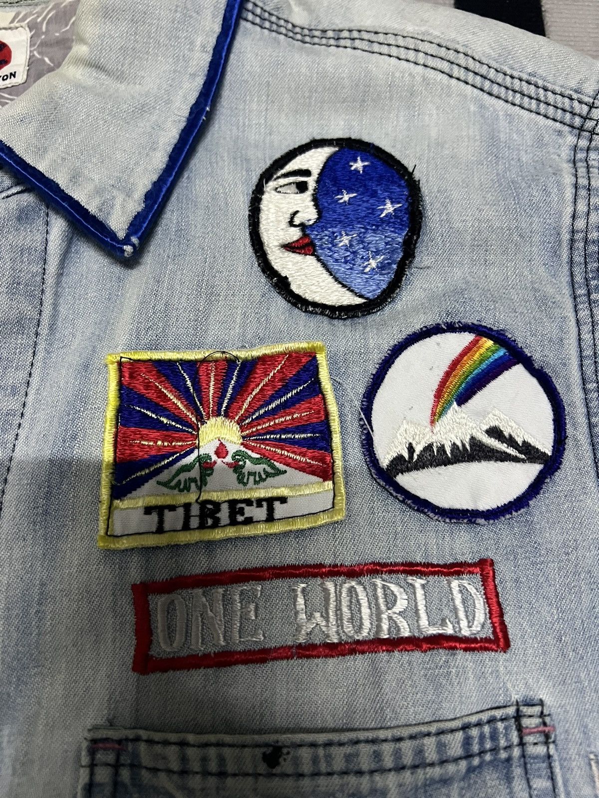 Indigo Made In Indigo Worker Embroidery Patches Jacket Size US M / EU 48-50 / 2 - 7 Thumbnail