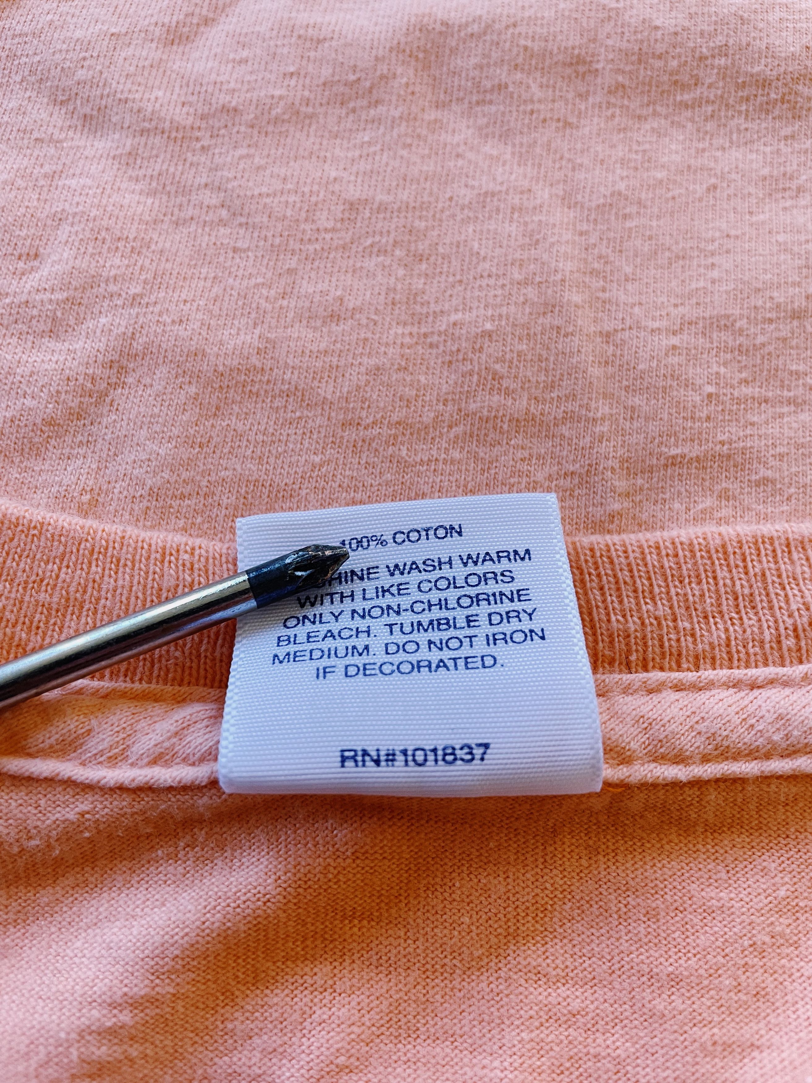 Supreme Supreme Jellyfish T-shirt Peach Size US M / EU 48-50 / 2 - 5 Thumbnail