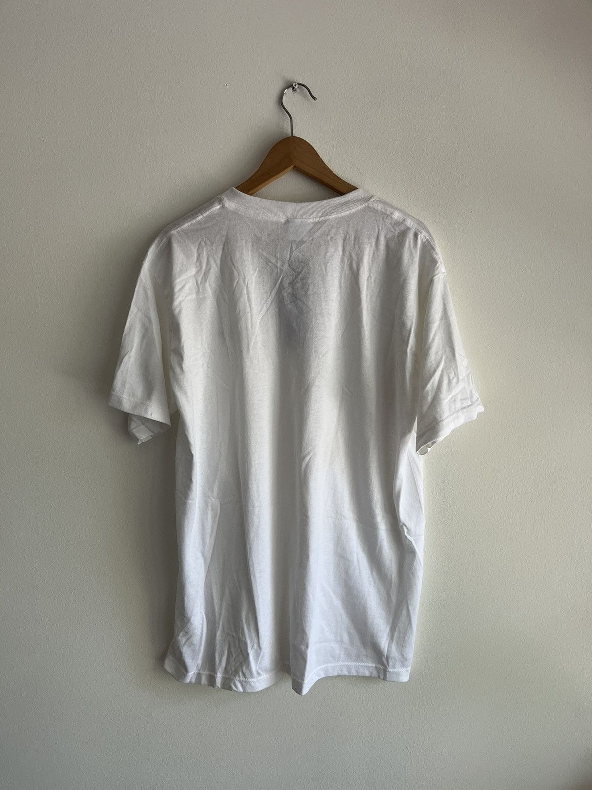 Reebok Reebok 1996 90s Deadstock NWT y2k white tee logo shirt tags Size US L / EU 52-54 / 3 - 3 Thumbnail