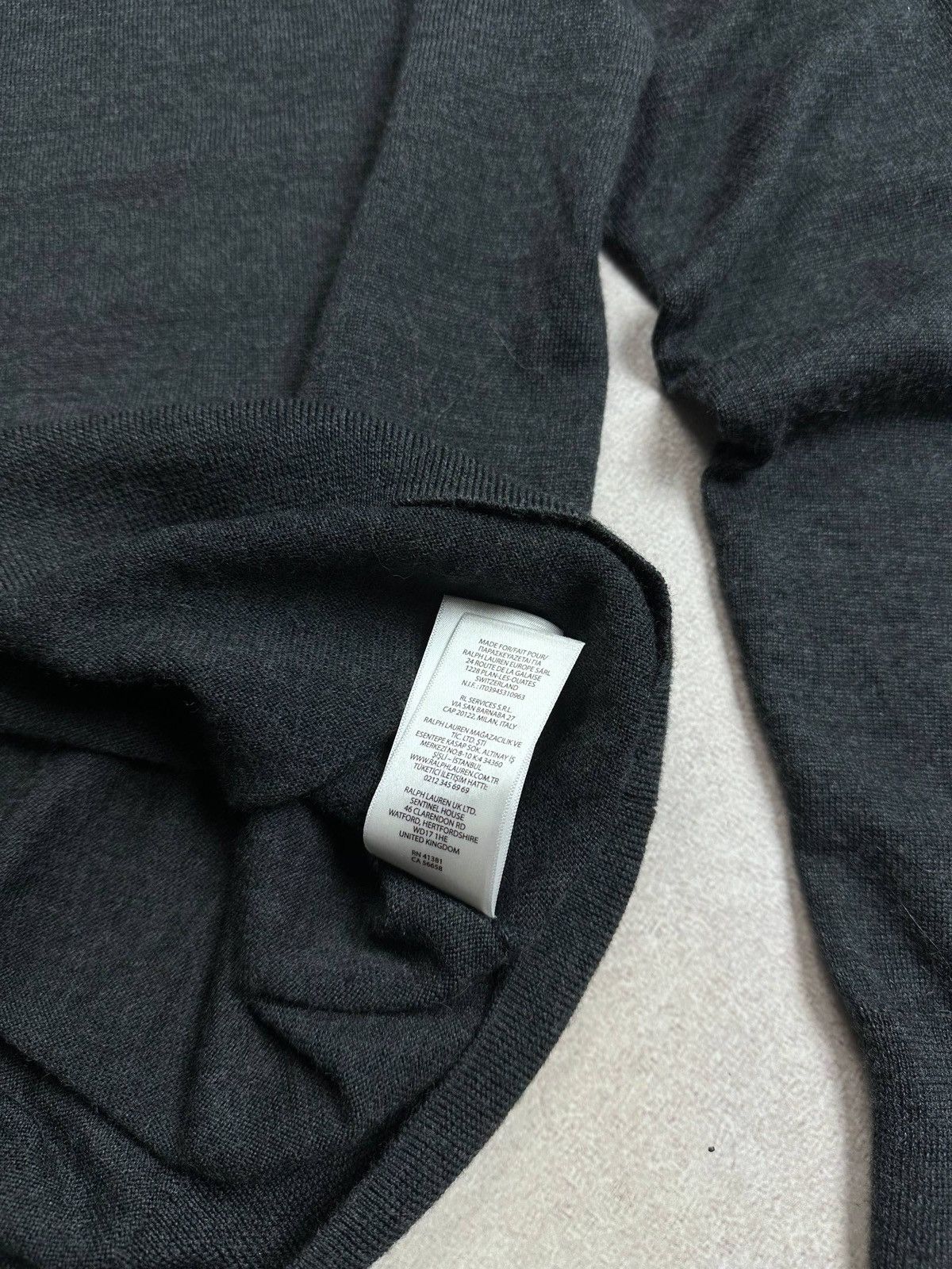 Polo Ralph Lauren Vintage Polo Ralph Lauren Knit Rugby Shirt Y2K L Size US L / EU 52-54 / 3 - 6 Thumbnail