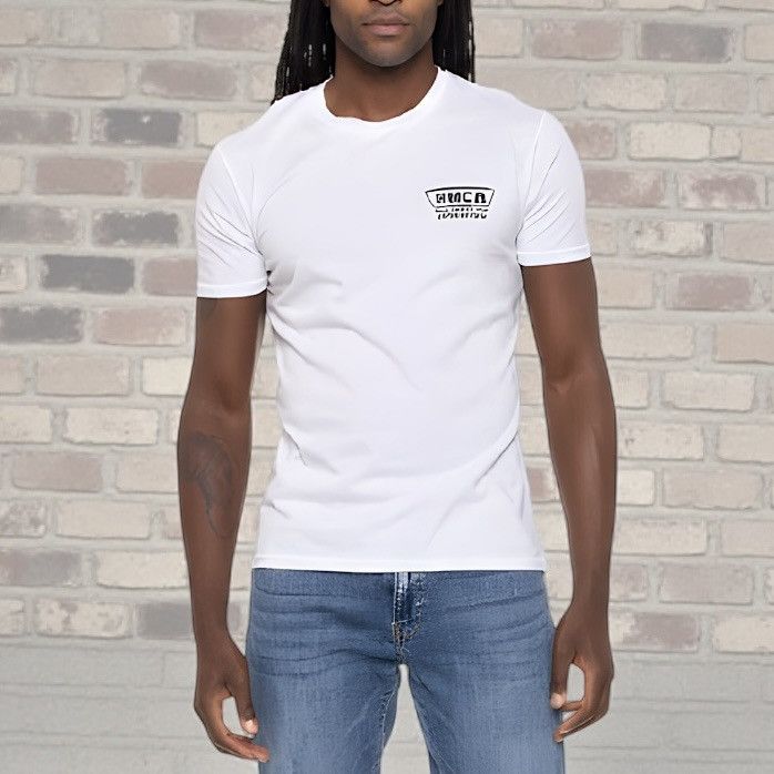 RVCA RVCA Men’s White Tiger Graphic Short Sleeve T-Shirt Sz M Size US M / EU 48-50 / 2 - 3 Thumbnail