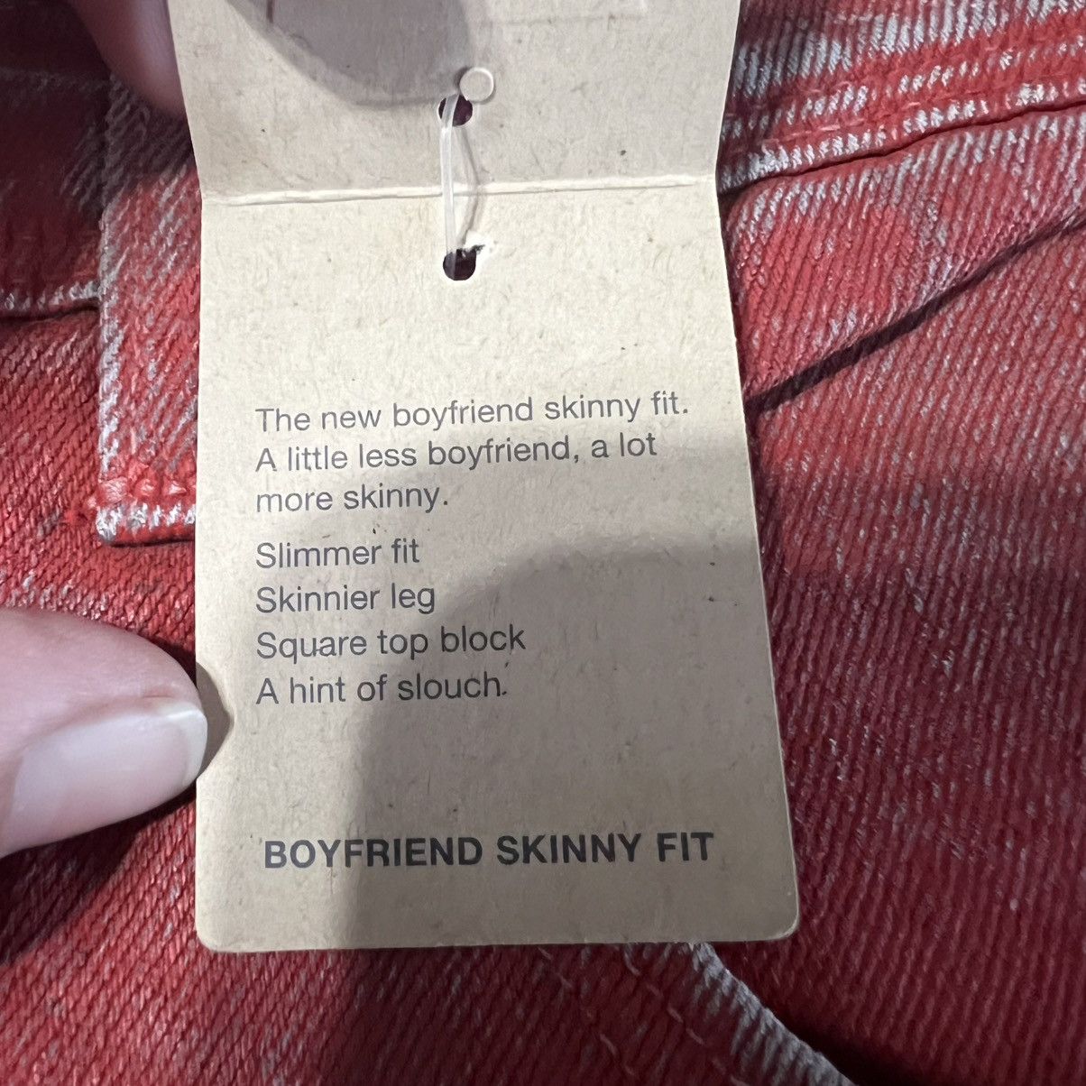 Levi's LEVI’S Black Tag Reconstructed Boyfriend Skinny Jean Size 31" - 8 Thumbnail