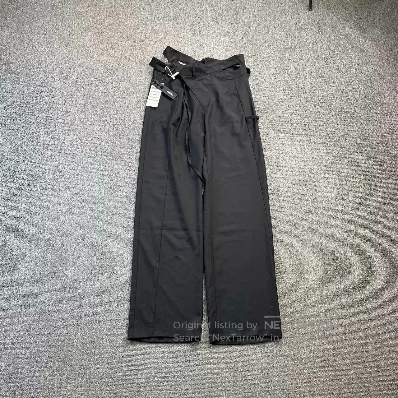 Ottolinger OTTOLINGER Black Trousers Size 38. Size 37" - 2 Thumbnail
