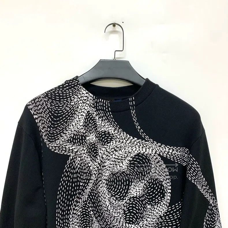 Louis Vuitton Louis Vuitton Three-flower crewneck sweatshirt Size US L / EU 52-54 / 3 - 5 Thumbnail