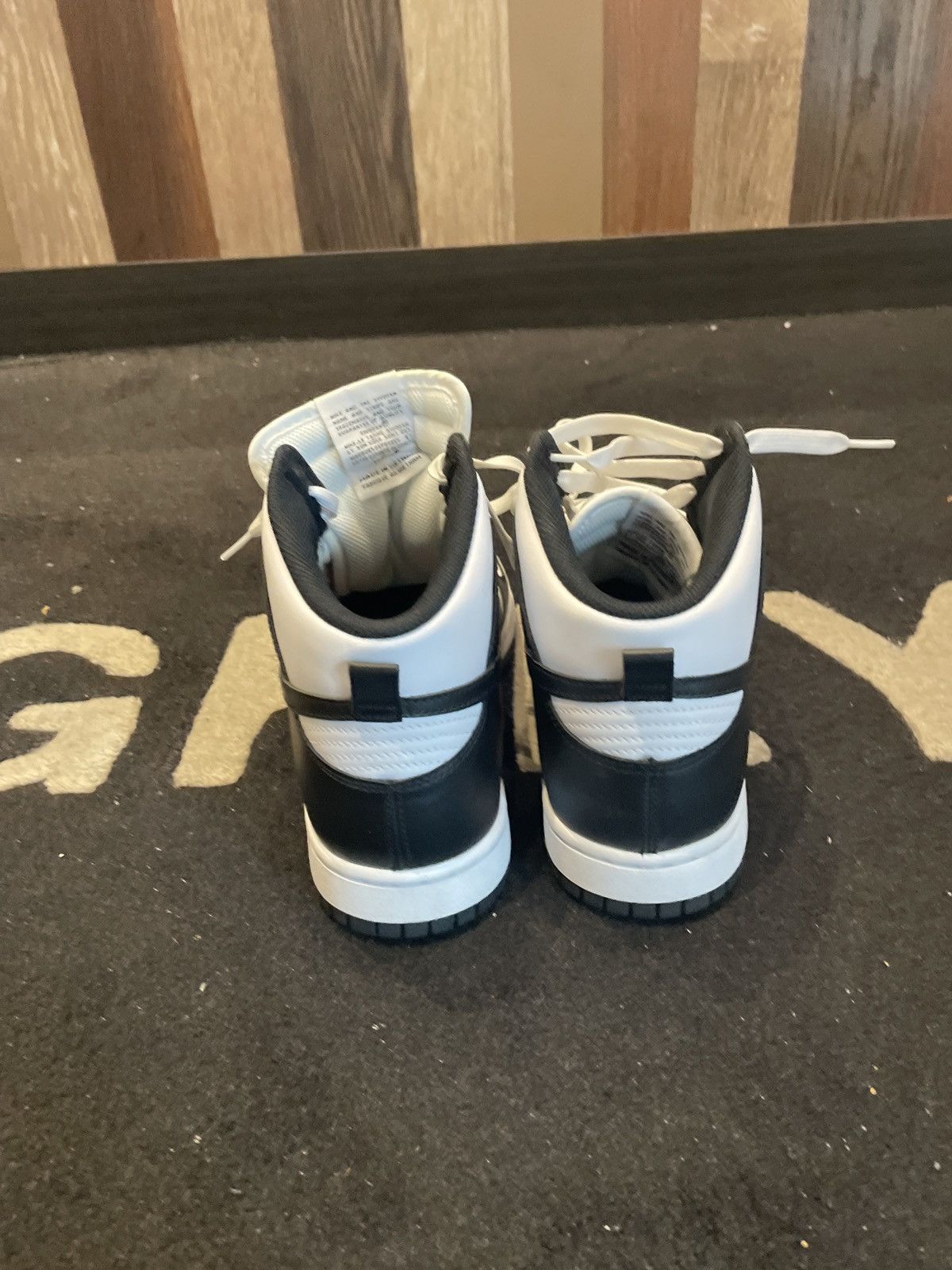 Nike Nike Dunk High Panda Size US 10 / EU 43 - 4 Thumbnail