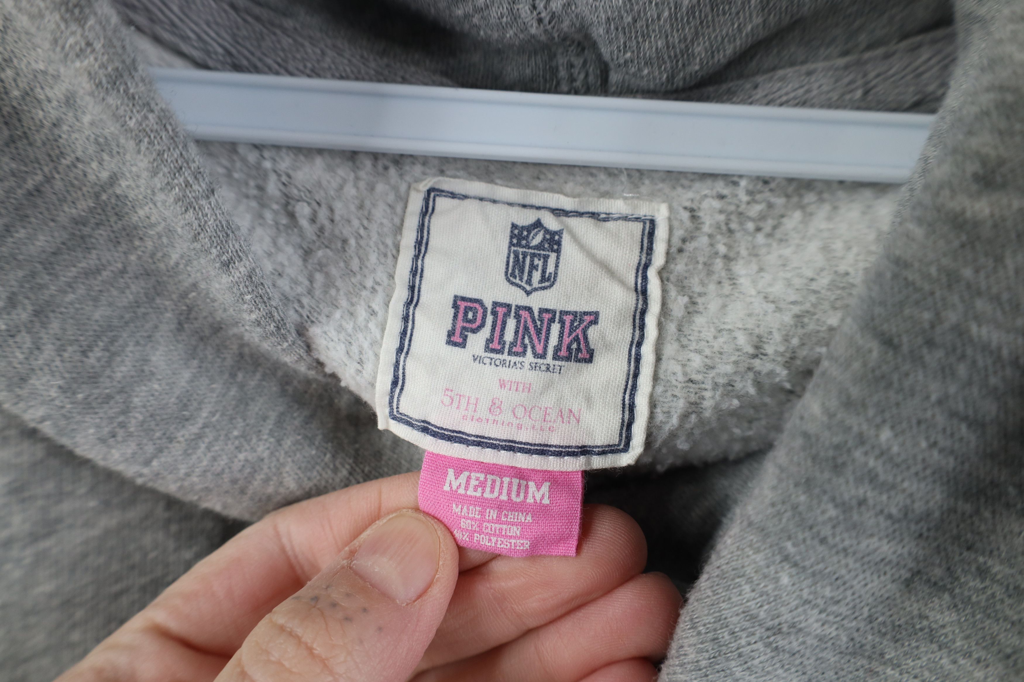 Pink Pink Victoria's Secret Browns Football Hoodie Sweatshirt Size M / US 6-8 / IT 42-44 - 8 Thumbnail