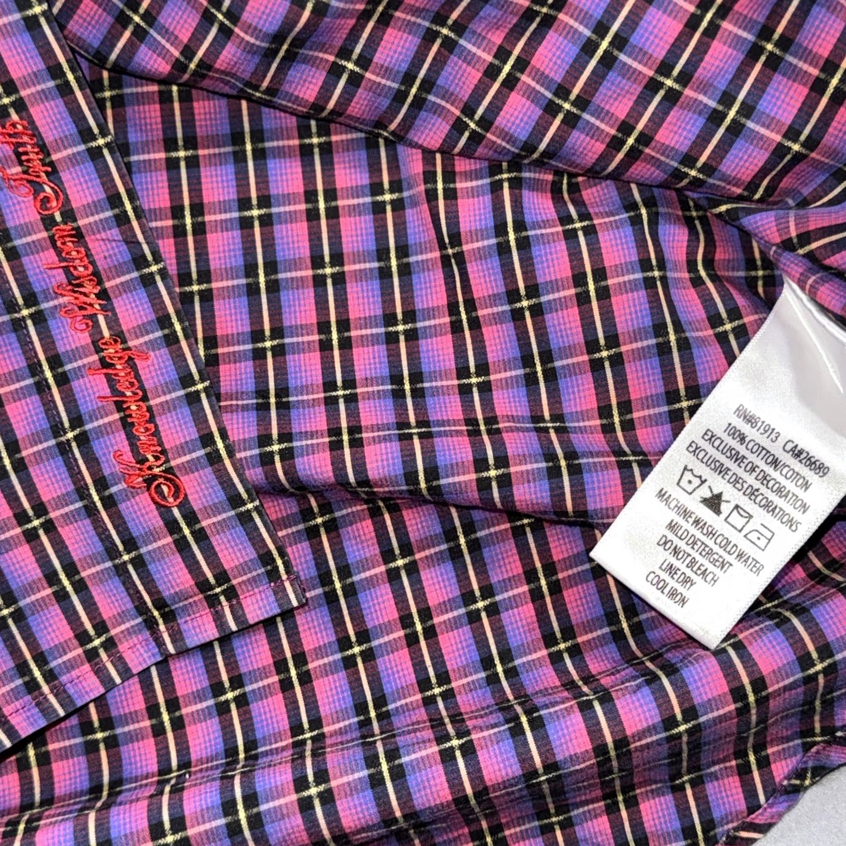 Robert Graham Robert Graham Shirt Mens Large Multicolor Plaid Long Sleeve Button Up Casual Size US L / EU 52-54 / 3 - 4 Thumbnail