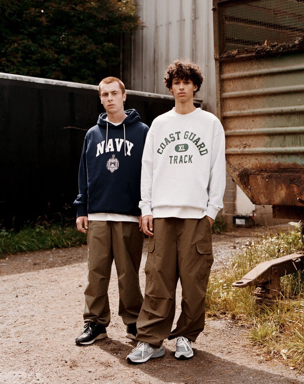 Beams Plus Outstanding & Co V.S.C Hood Sweat Navy 'NAVY' Size US M / EU 48-50 / 2 - 13 Thumbnail