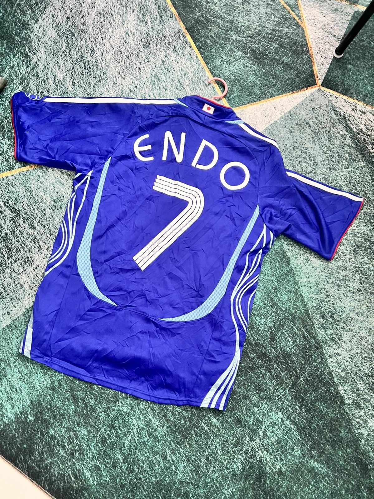 Adidas × Japanese Brand Vintage adidas Japan JFA Jersey Size US M / EU 48-50 / 2 - 2 Thumbnail