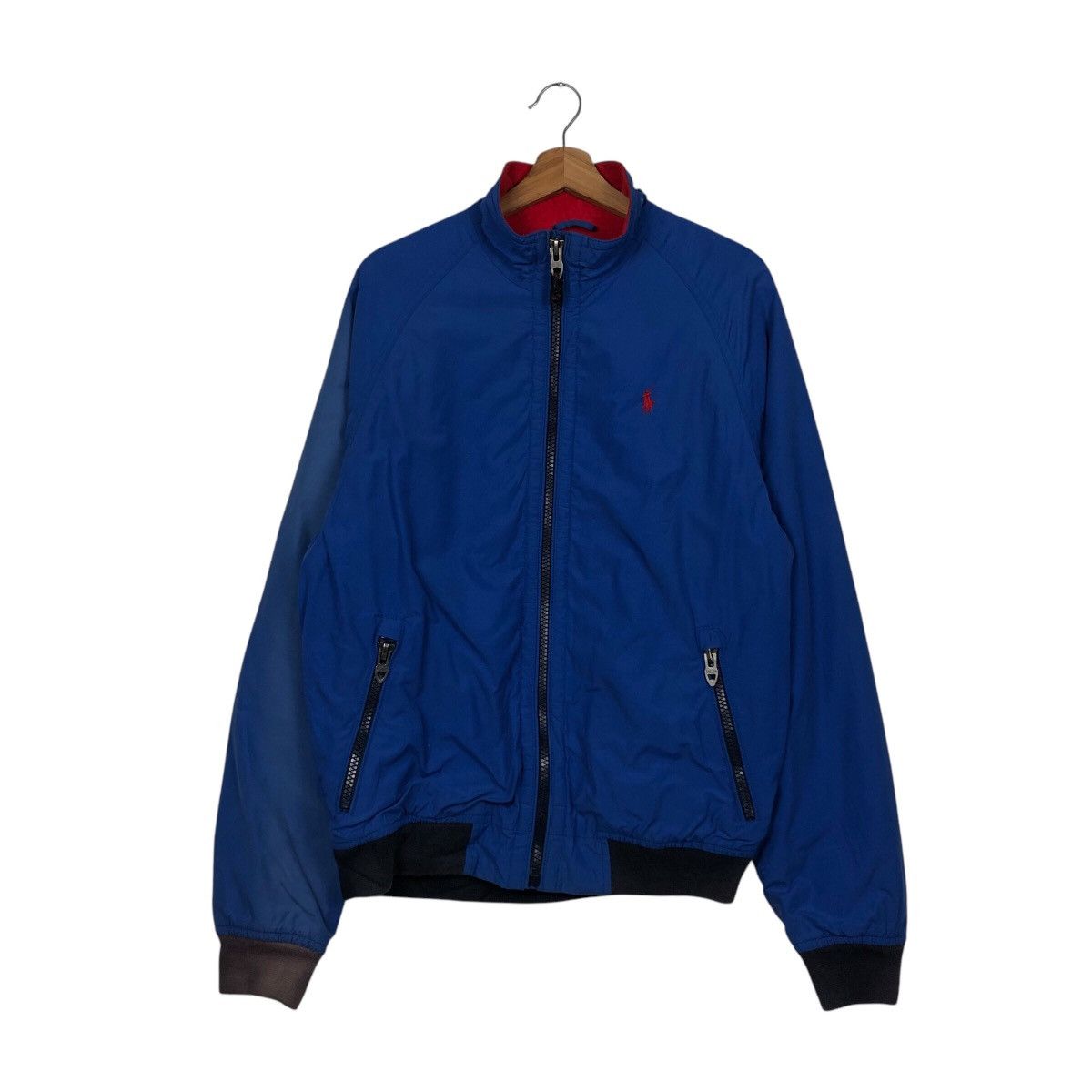 Japanese Brand 📌Vintage Bomber Jacket Polo Ralph Lauren Fleece Blanket Size US M / EU 48-50 / 2 - 2 Thumbnail