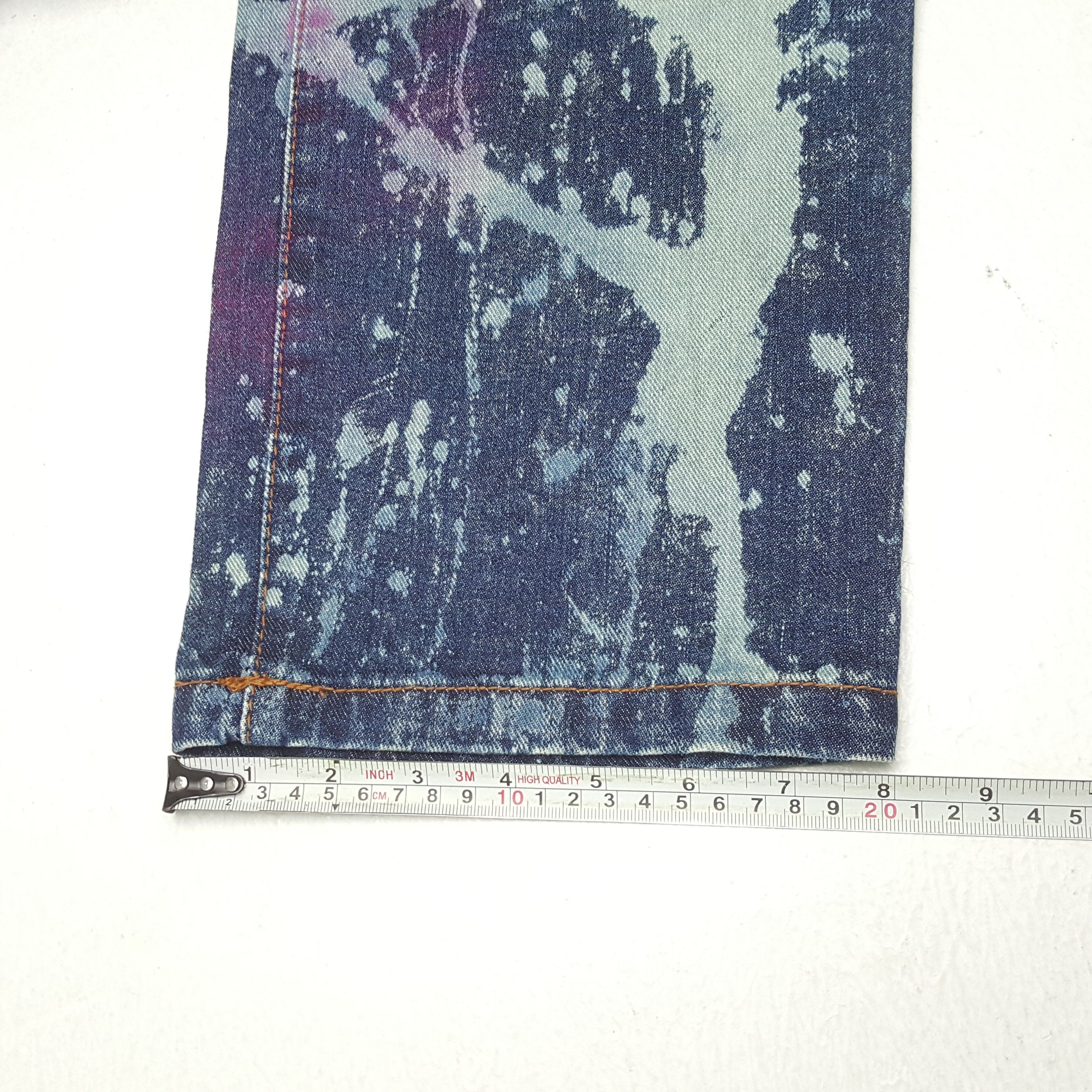 Vintage DENIM EXCHANGE Rare Fashion Style Distressed Jeans Size US 32 / EU 48 - 11 Thumbnail