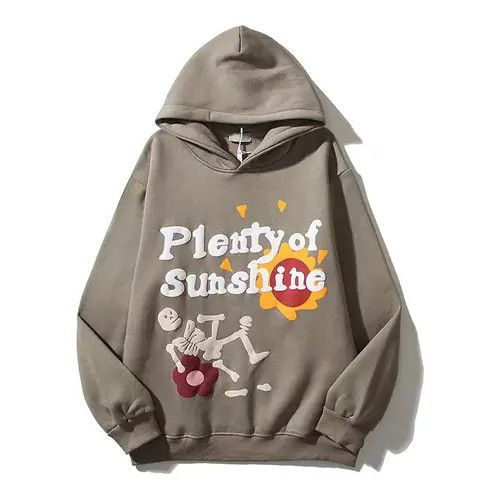Japanese Brand Street Retro Graffiti Skull Letter Print Hooded Sweatshirt Size US M / EU 48-50 / 2 - 8 Thumbnail
