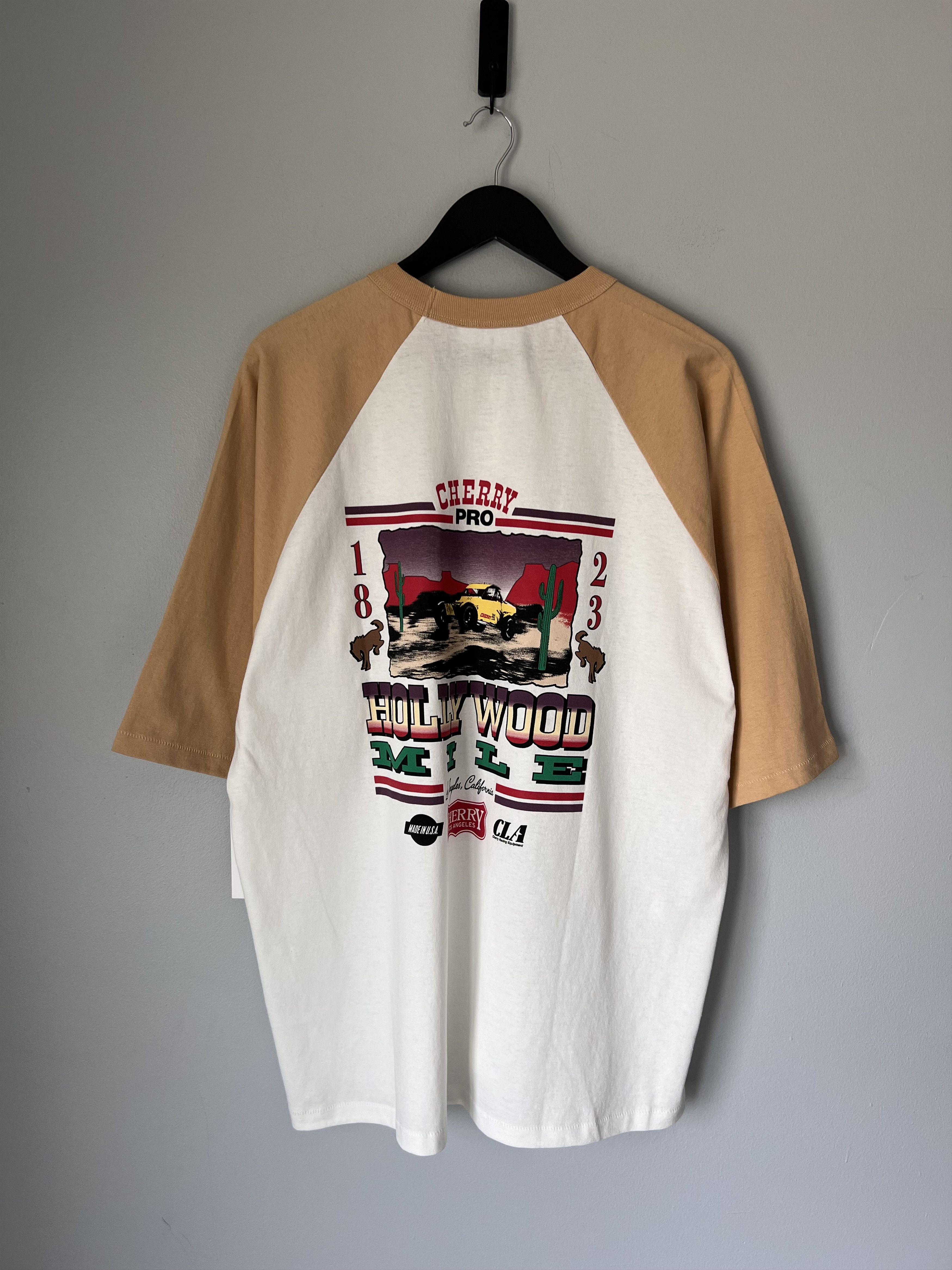 Cherry LA Cherry LA Hollywood Mile Baseball Tee in White Size US L / EU 52-54 / 3 - 2 Thumbnail