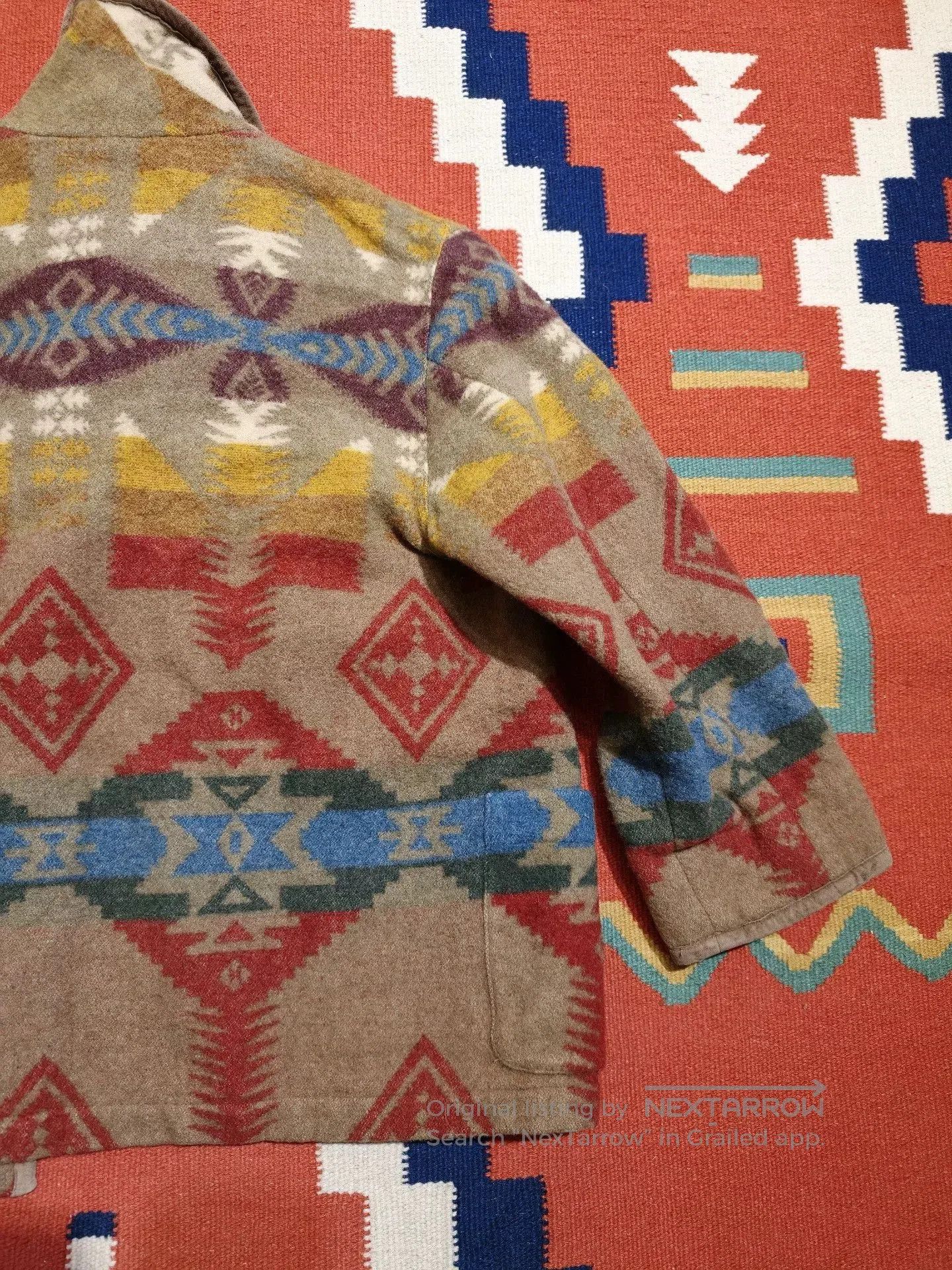 RRL Ralph Lauren Vintage Ralph Lauren Navajo Wool Cardigan. Size S / US 4 / IT 40 - 9 Thumbnail