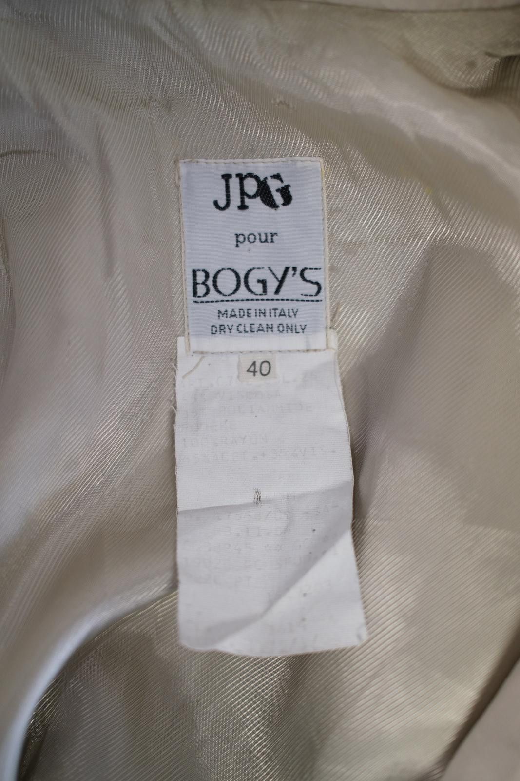 Jean Paul Gaultier 80's Jean Paul Gaultier pour Bogy's Double Breasted Blazer Size S / US 4 / IT 40 - 6 Thumbnail
