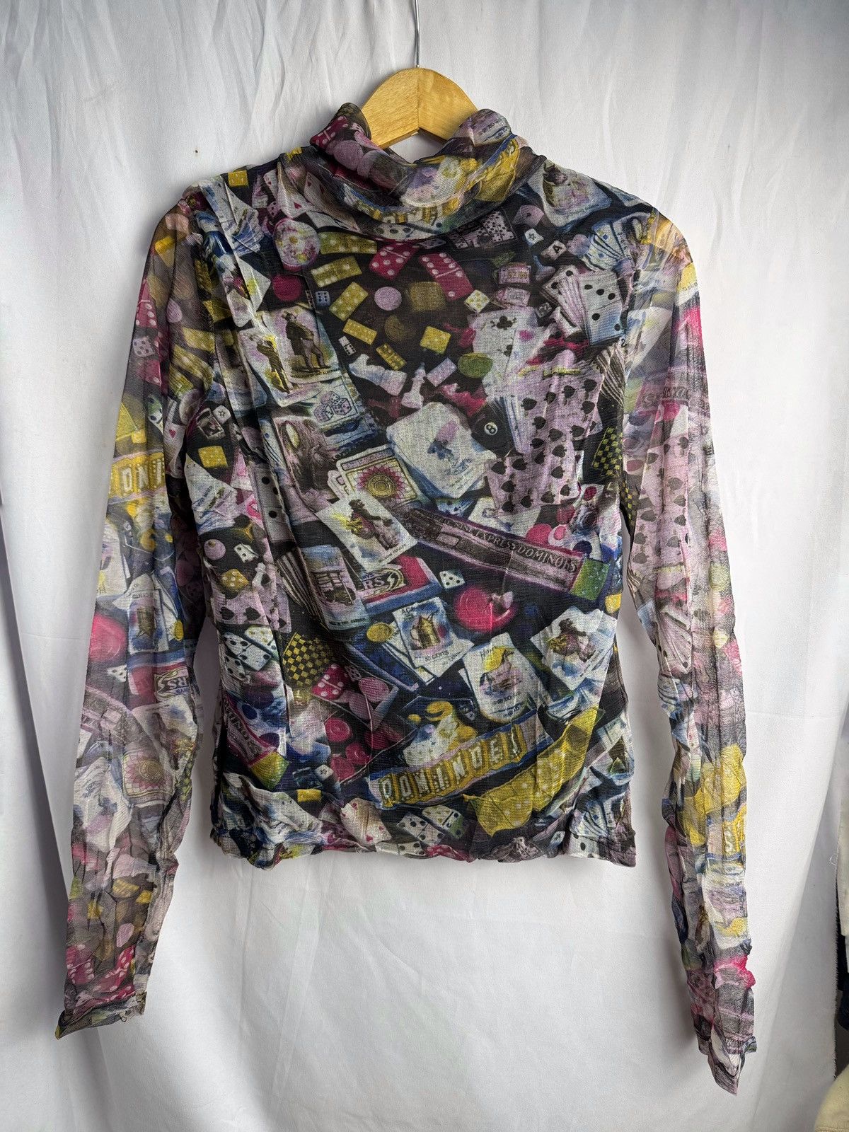 Hysteric Glamour Mesh Top Dominoes Jean Paul Styled Japanese Size US M / EU 48-50 / 2 - 2 Thumbnail