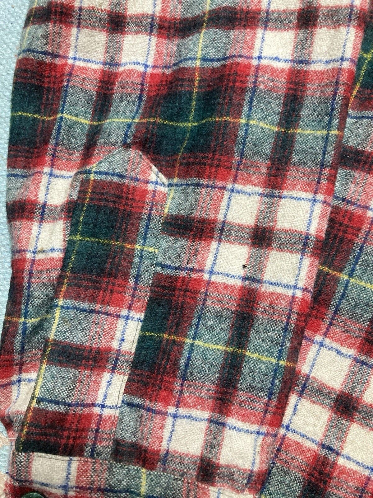 Vintage 60s Pendleton loop collar board shirt plaid Christmas small Size US S / EU 44-46 / 1 - 2 Thumbnail