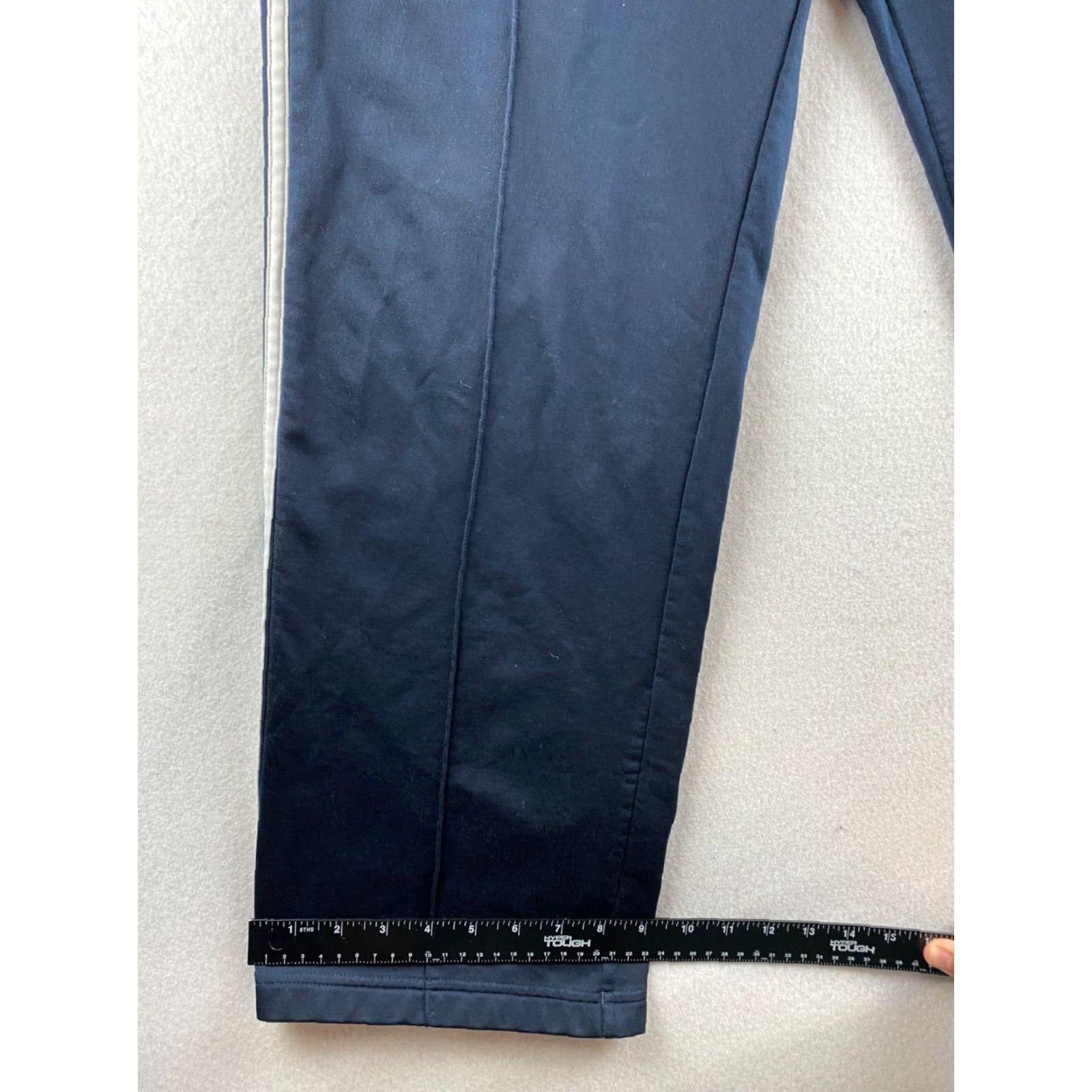 Adidas Adidas Track Pants Mens M Blue Stretch Drawstring Running Dark Wash Gym Shirt? Size US 31 - 6 Thumbnail