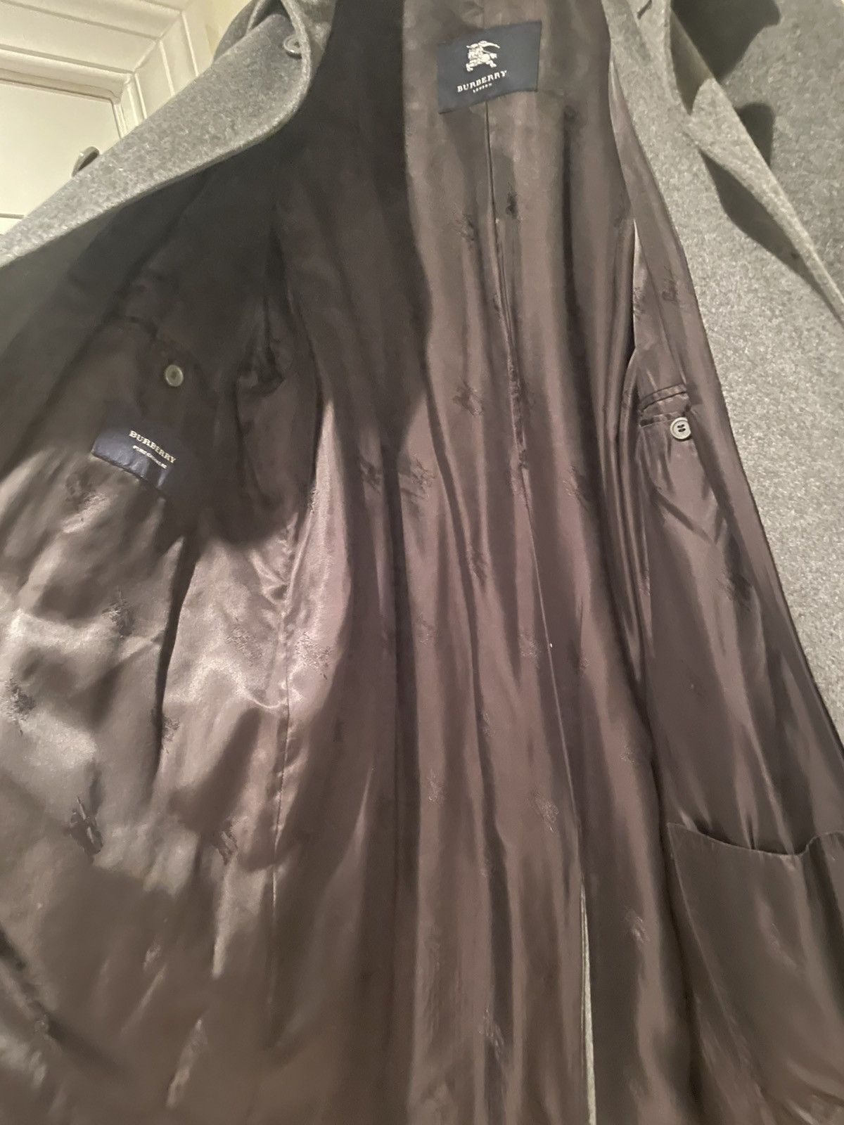 Burberry Burberry Cashmere Coat Size US L / EU 52-54 / 3 - 3 Thumbnail
