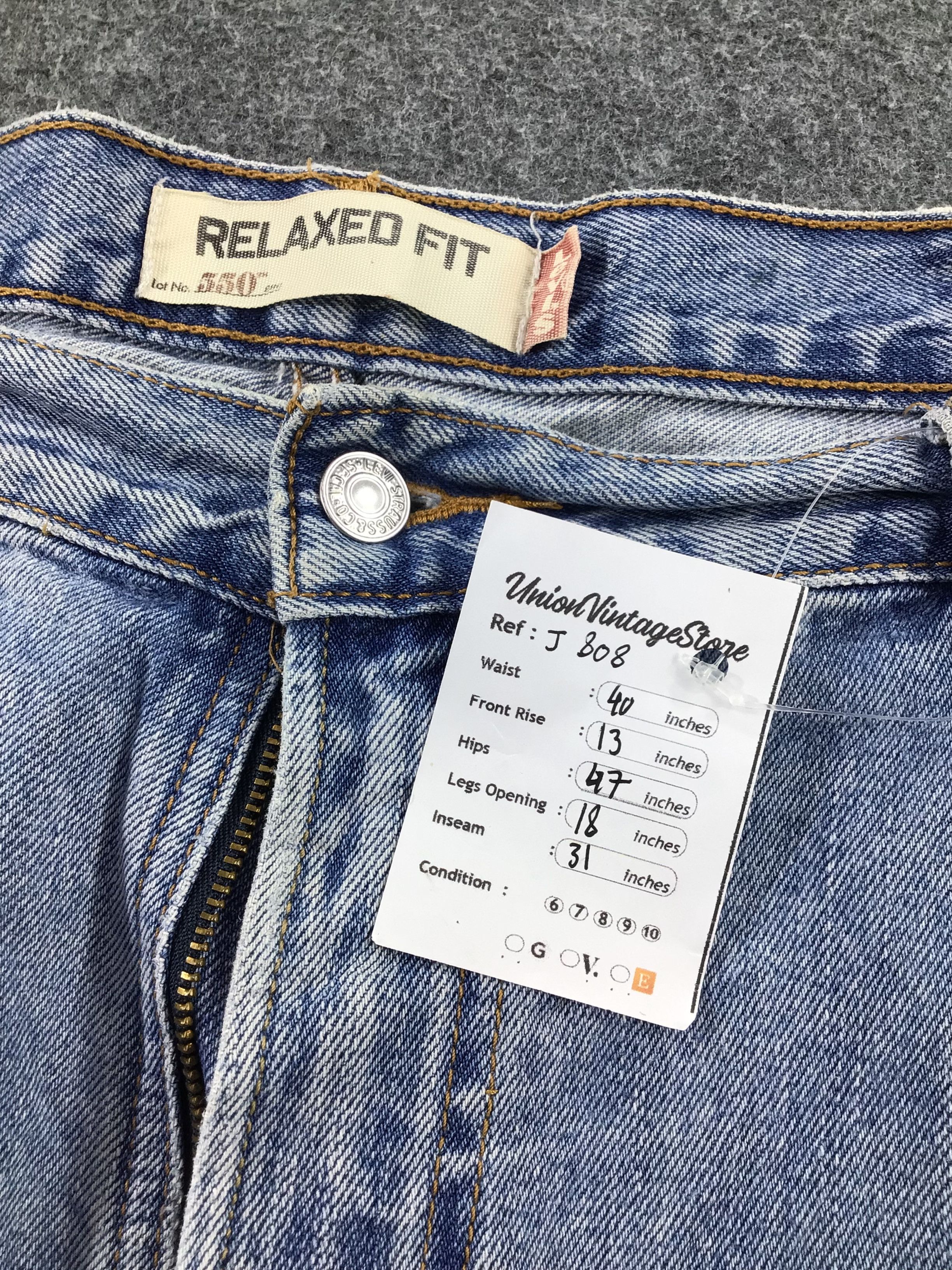 Levi's Vintage Levis Jeans 550-J808 Size US 40 / EU 56 - 13 Thumbnail