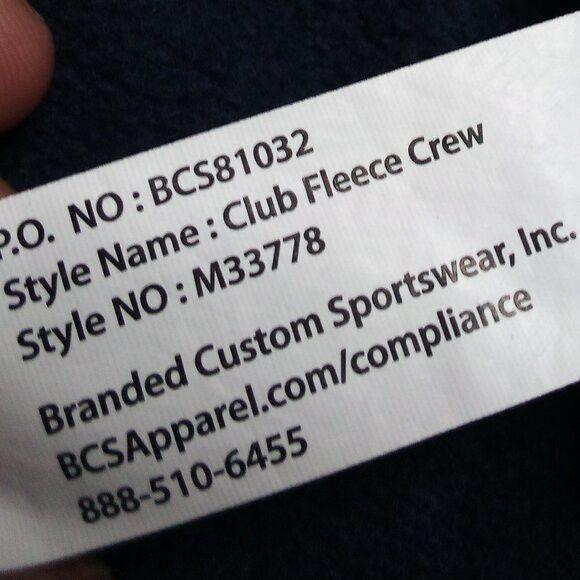 Nike Nike Team USA Soccer Club Fleece Crewneck Sweatshirt Size US L / EU 52-54 / 3 - 5 Thumbnail