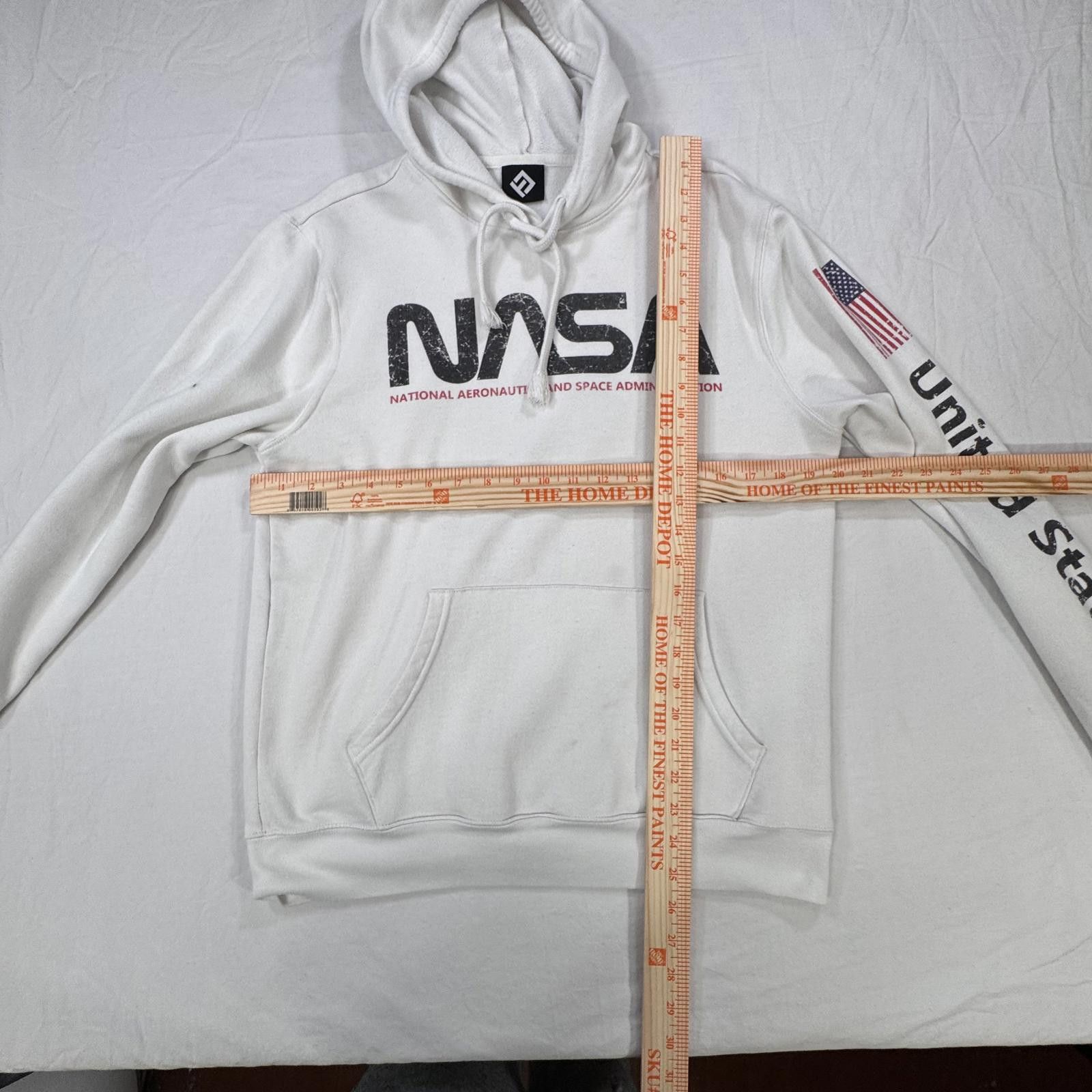 Designer NASA Space Administration Men's Hoodie Medium Sleeve Hit Size US M / EU 48-50 / 2 - 10 Thumbnail
