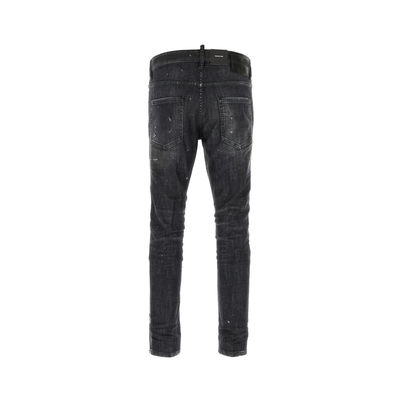 Dsquared2 DSQUARED2 Skater Black Stretch Denim Jeans New & Authentic ( Size US 34 / EU 50 - 2 Thumbnail