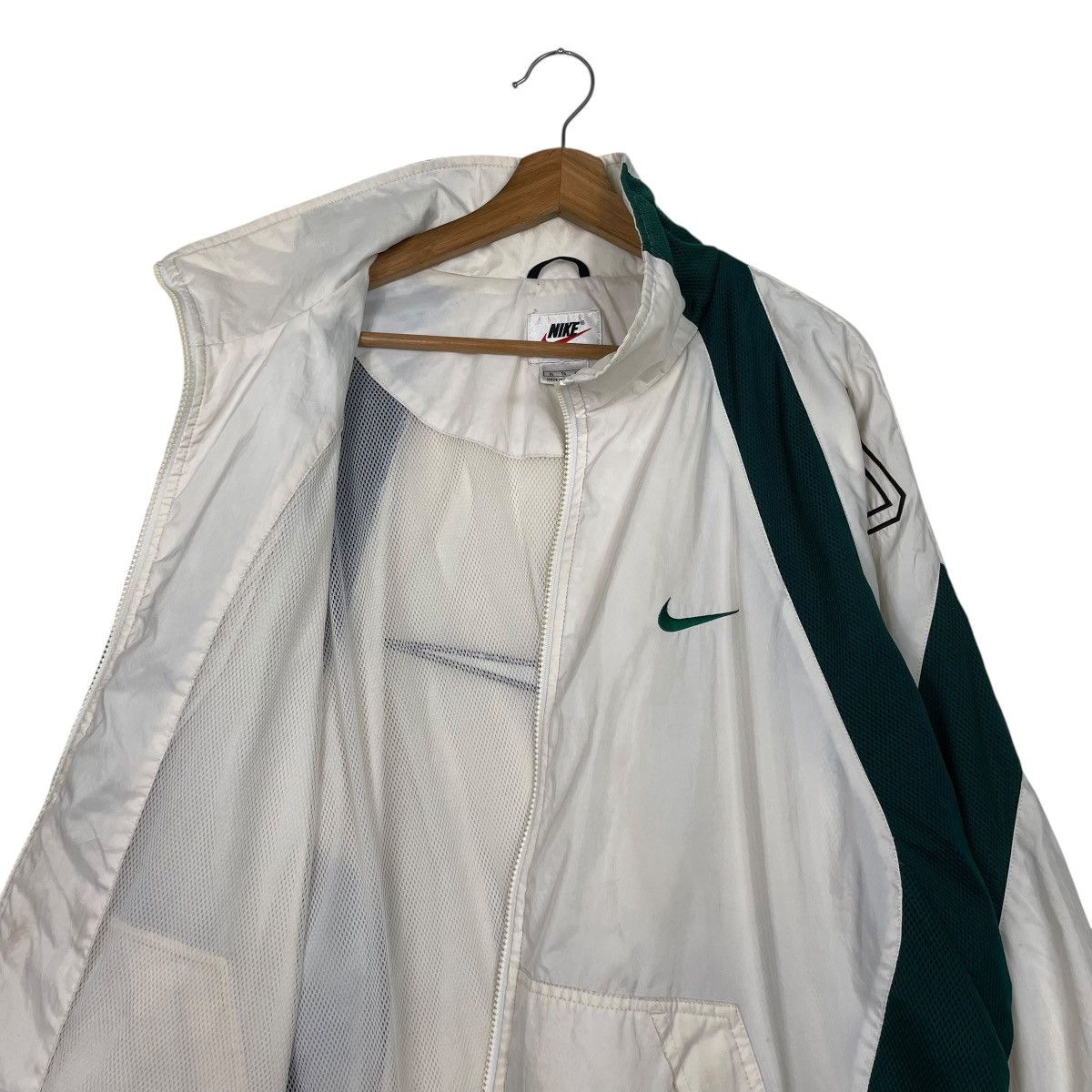 Nike Vintage Nike Swoosh Big Logo Jacket Size US XL / EU 56 / 4 - 10 Thumbnail