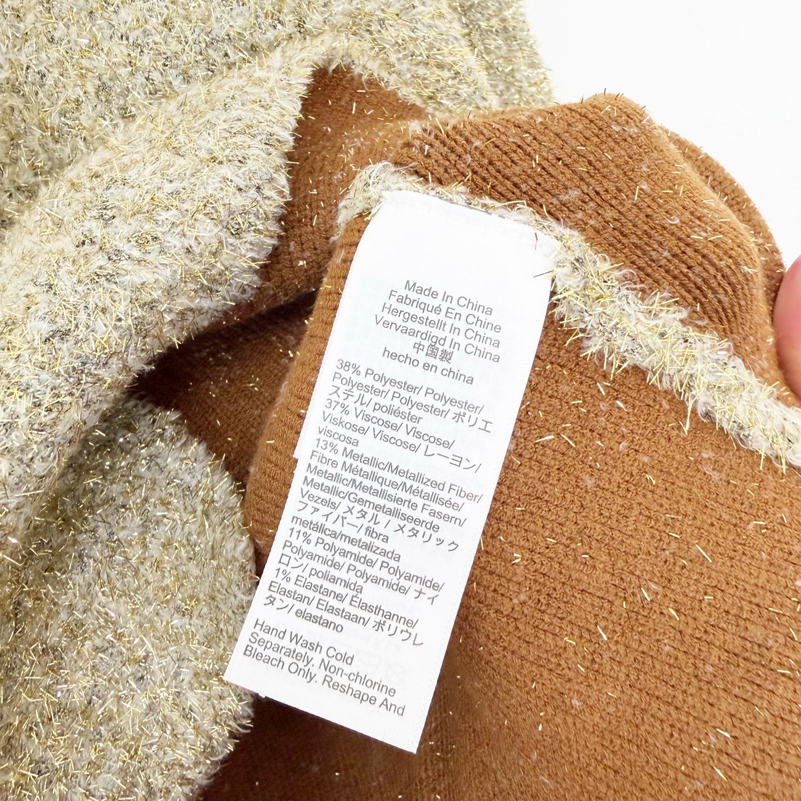 J.Crew J. Crew Collection Oversized Double Faced Metallic Jacket L Size L / US 10 / IT 46 - 4 Thumbnail