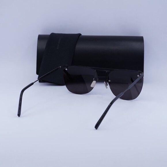 Saint Laurent Paris 🕶️ New Saint Laurent SL600 001 Black Sunglasses Size ONE SIZE - 11 Thumbnail