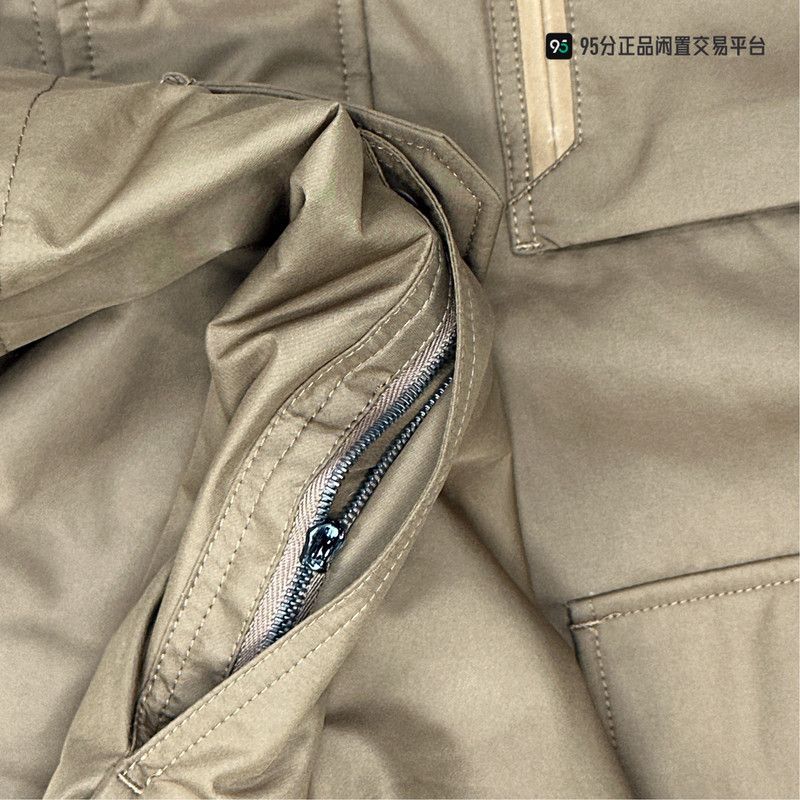 Ermenegildo Zegna Zegna FW23 Solid Zip Stand Collar Utility Jacket Size US L / EU 52-54 / 3 - 1 Thumbnail