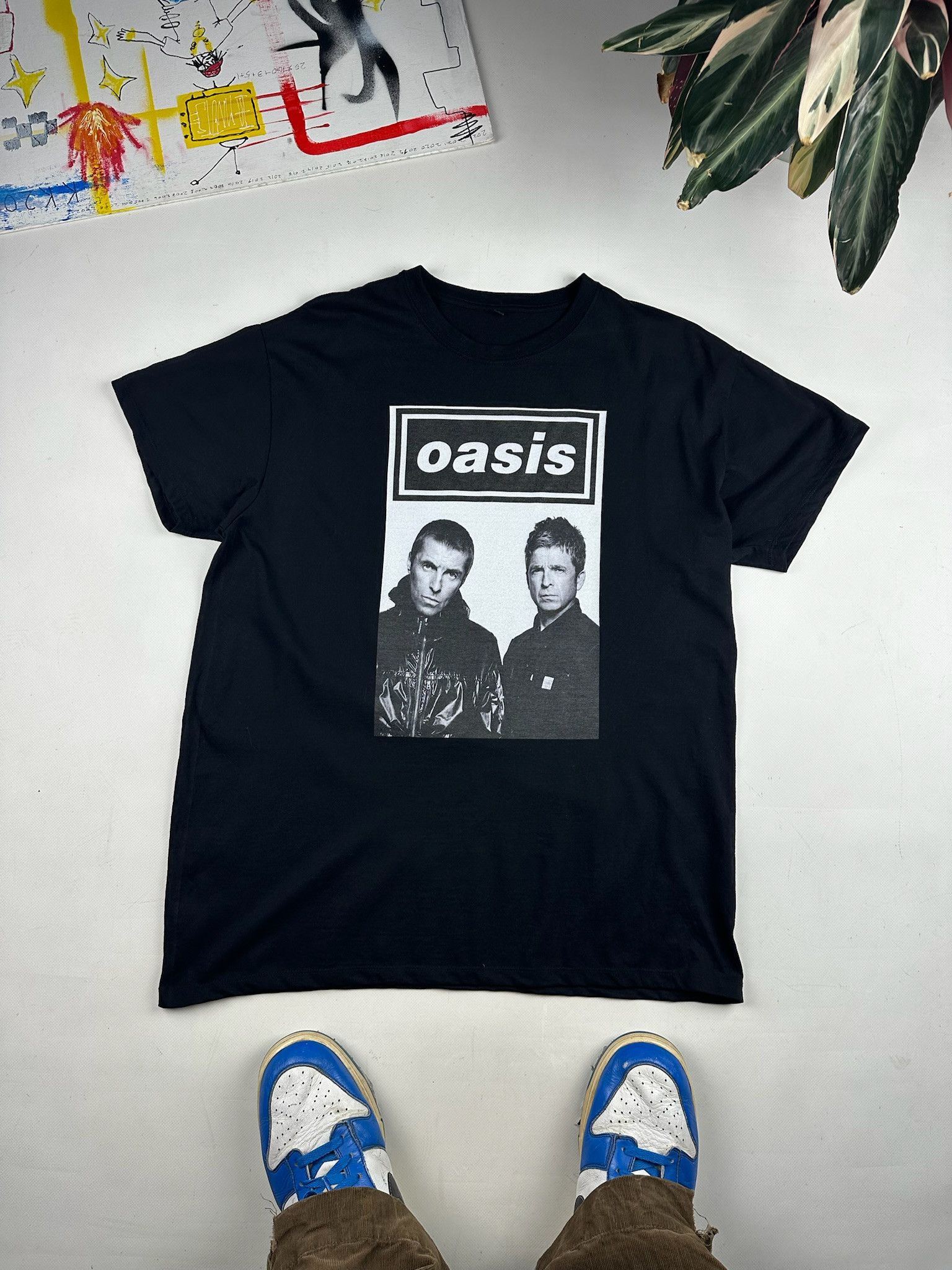 Band Tees Vtg Oasis Liam Gallagher in cp company Britpop Band Size US XL / EU 56 / 4 - 2 Thumbnail