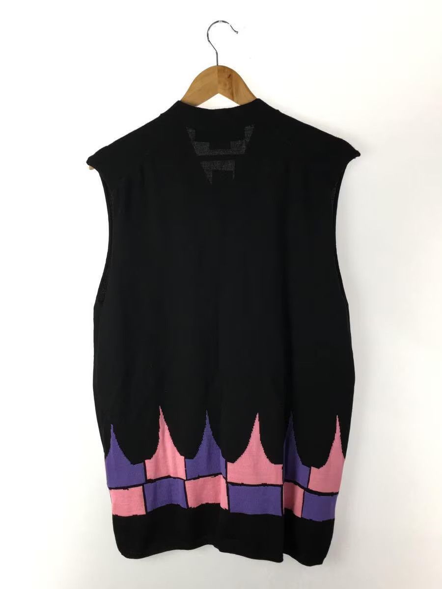 Comme des Garcons × Comme des Garcons Homme Plus Spike Stitch Wool Knit Sweater Vest Size US L / EU 52-54 / 3 - 2 Thumbnail