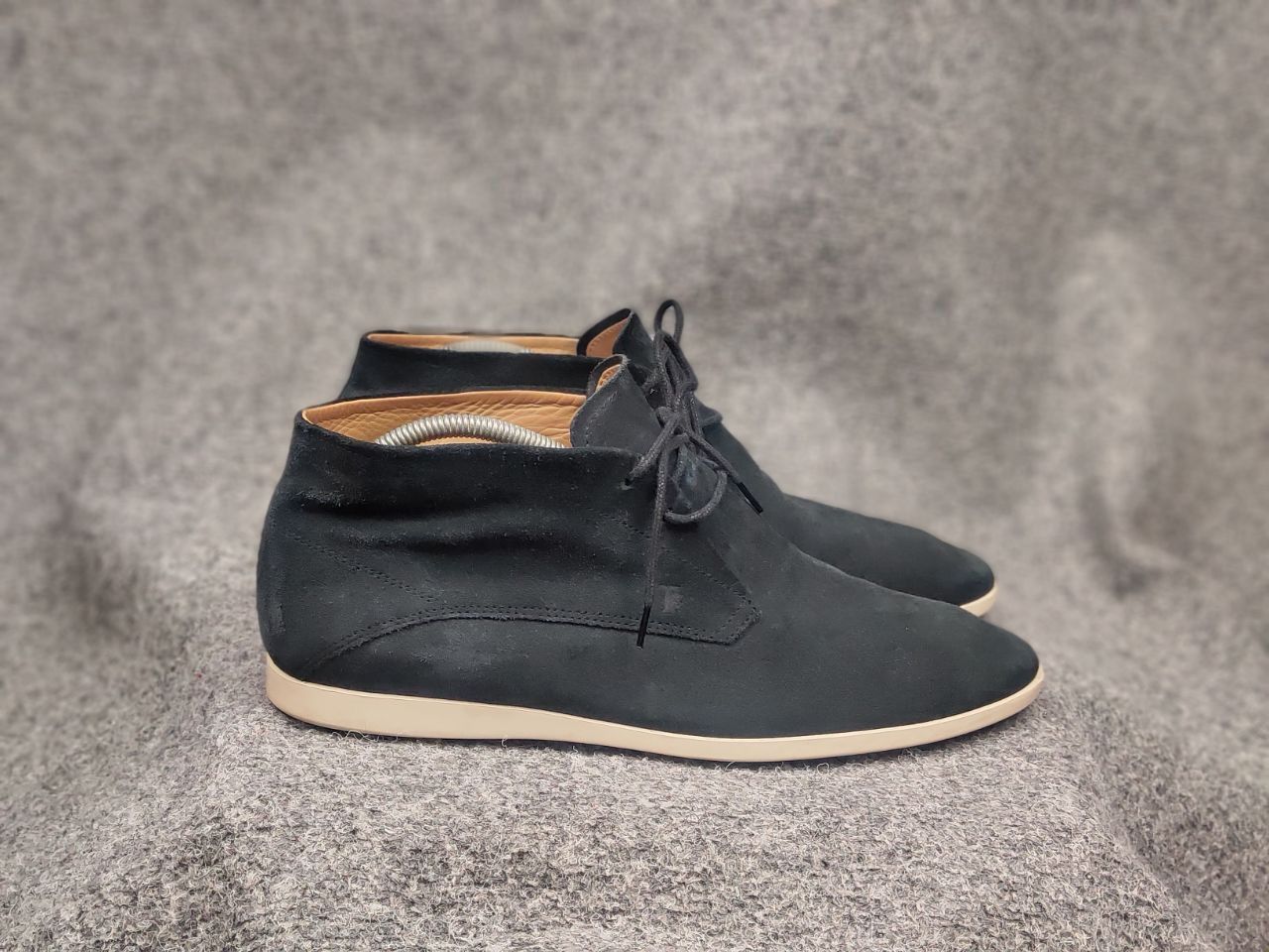 Tod's Tod's Design Suede Leather Blue Chukka Shoes Casual Boots Size US 9 / EU 42 - 5 Thumbnail