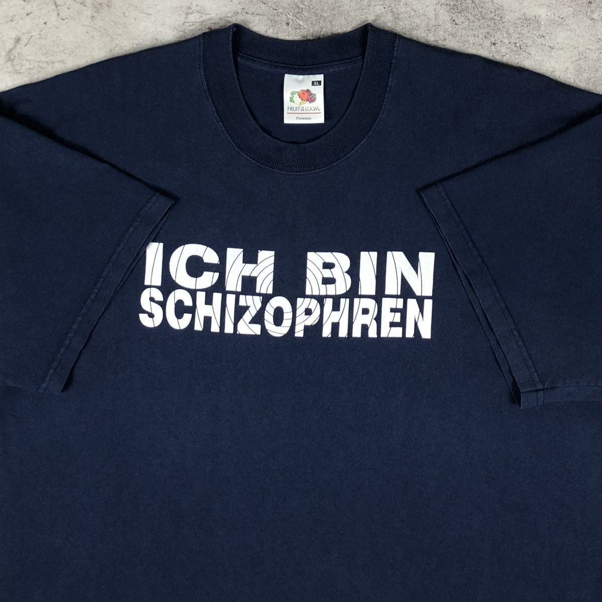 Vintage Schizophrenic Adult Dirty Joke Graphic Vintage Tee Size US XL / EU 56 / 4 - 2 Thumbnail