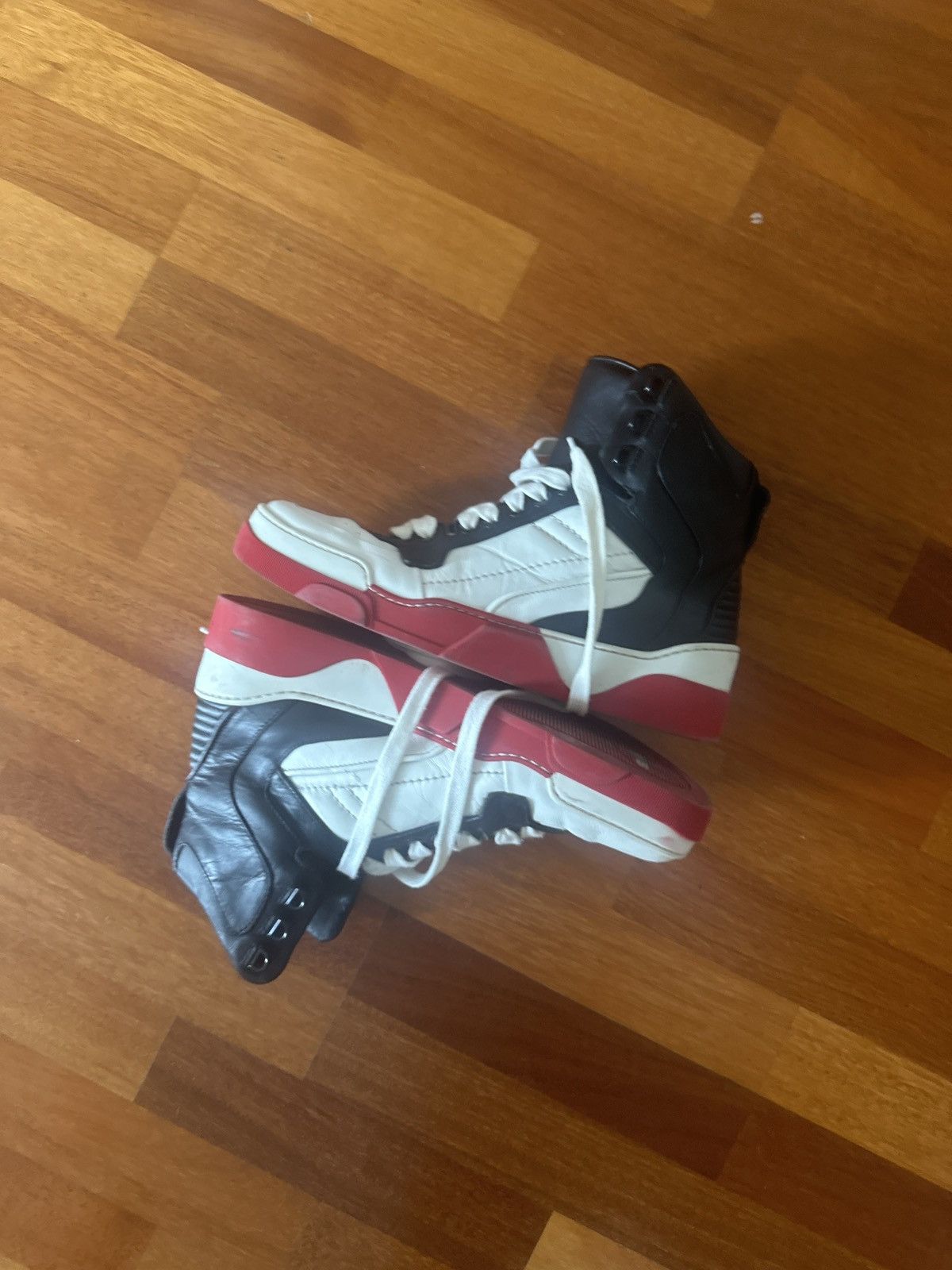 Givenchy Givenchy Tyson Star High-Top Size US 8.5 / EU 41-42 - 4 Thumbnail
