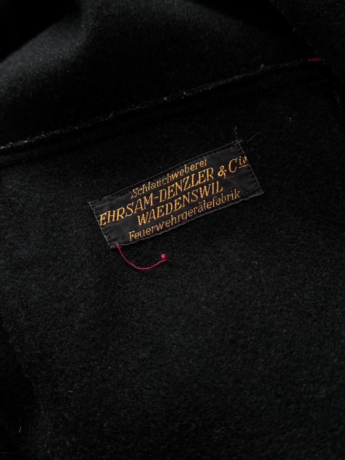 Vetra 1930s Vintage Swiss Workwear Firefighter Wool Jacket Size US M / EU 48-50 / 2 - 7 Thumbnail