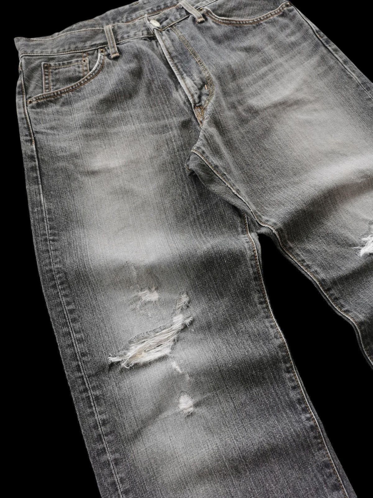 Edwin Edwin Rugged Distressed Denim Jeans (Size 33x43.5) Size US 33 - 6 Thumbnail